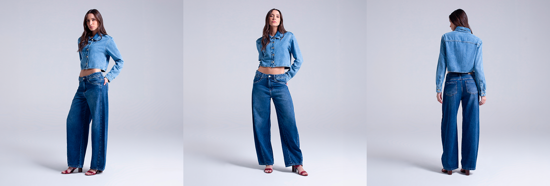 CALÇA BARREL: O JEANS MODERNO QUE DEIXA QUALQUER LOOK ESTILOSO