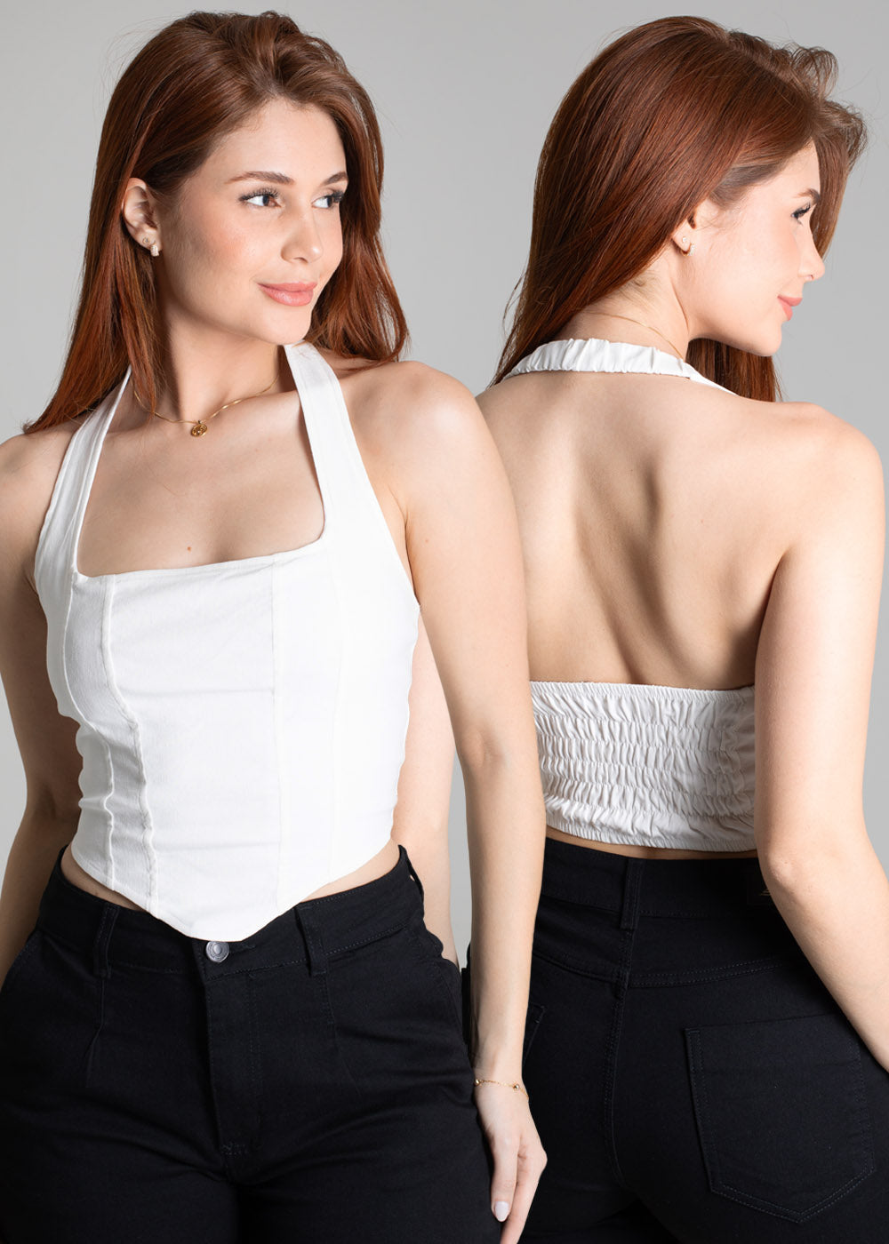 Cropped Sawary Bengaline - 278954 BRANCO