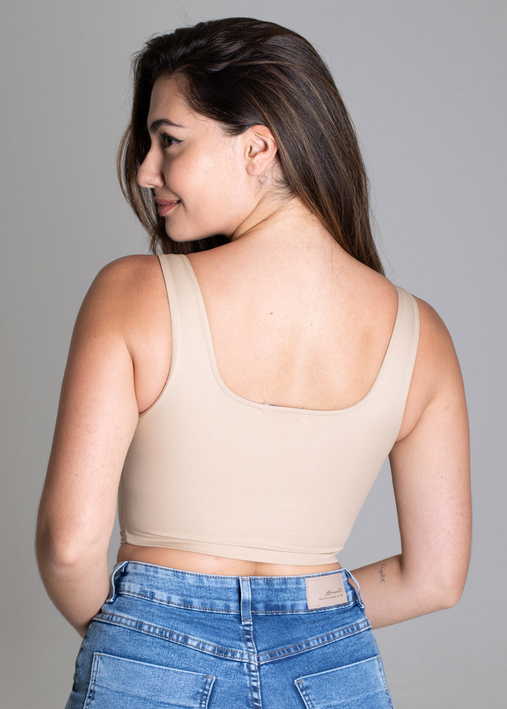 Cropped Sawary Bege - 276390 BEGE