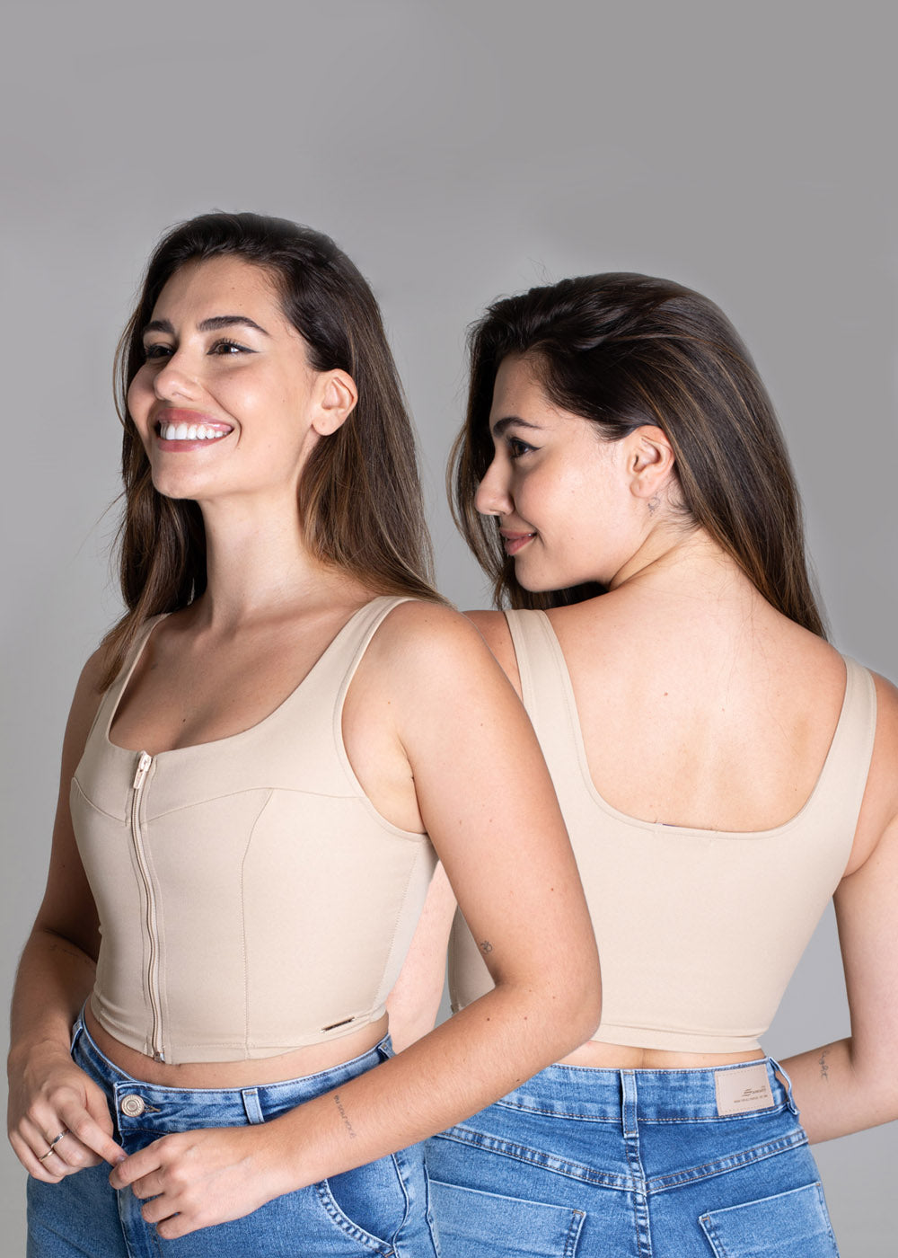 Cropped Sawary Bege - 276390 BEGE