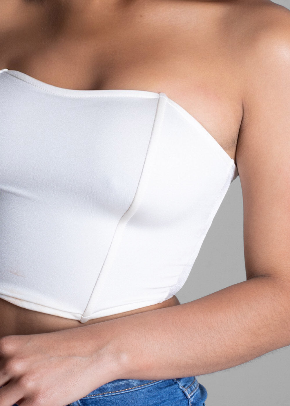 Cropped Sawary Gloss - 276147 OFF WHITE