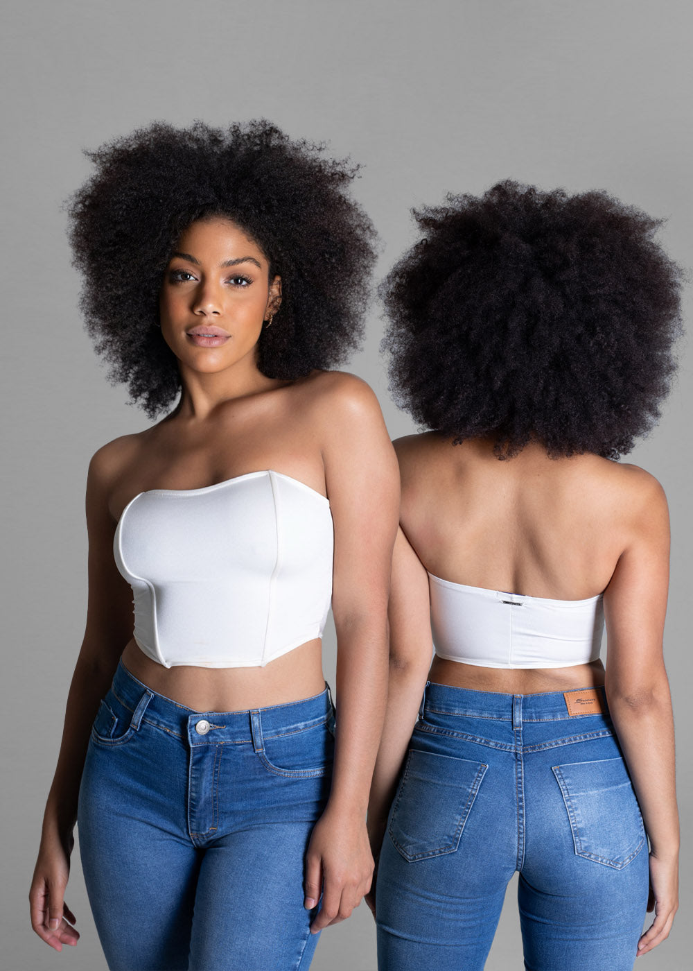 Cropped Sawary Gloss - 276147 OFF WHITE