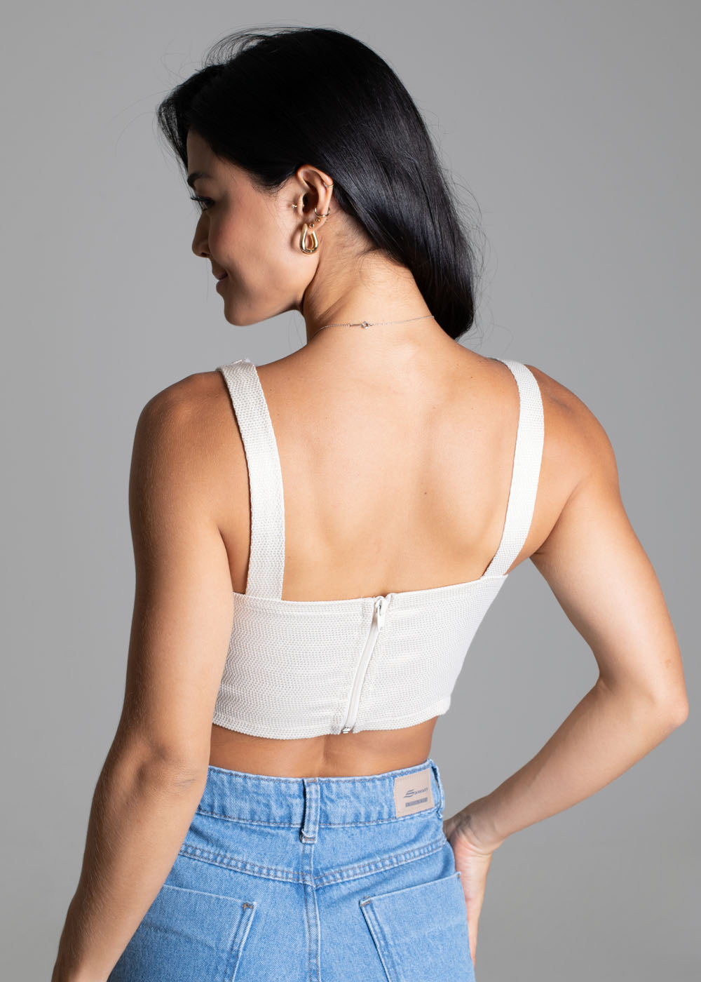 Top Sawary Dourado - 276704 AMARELO