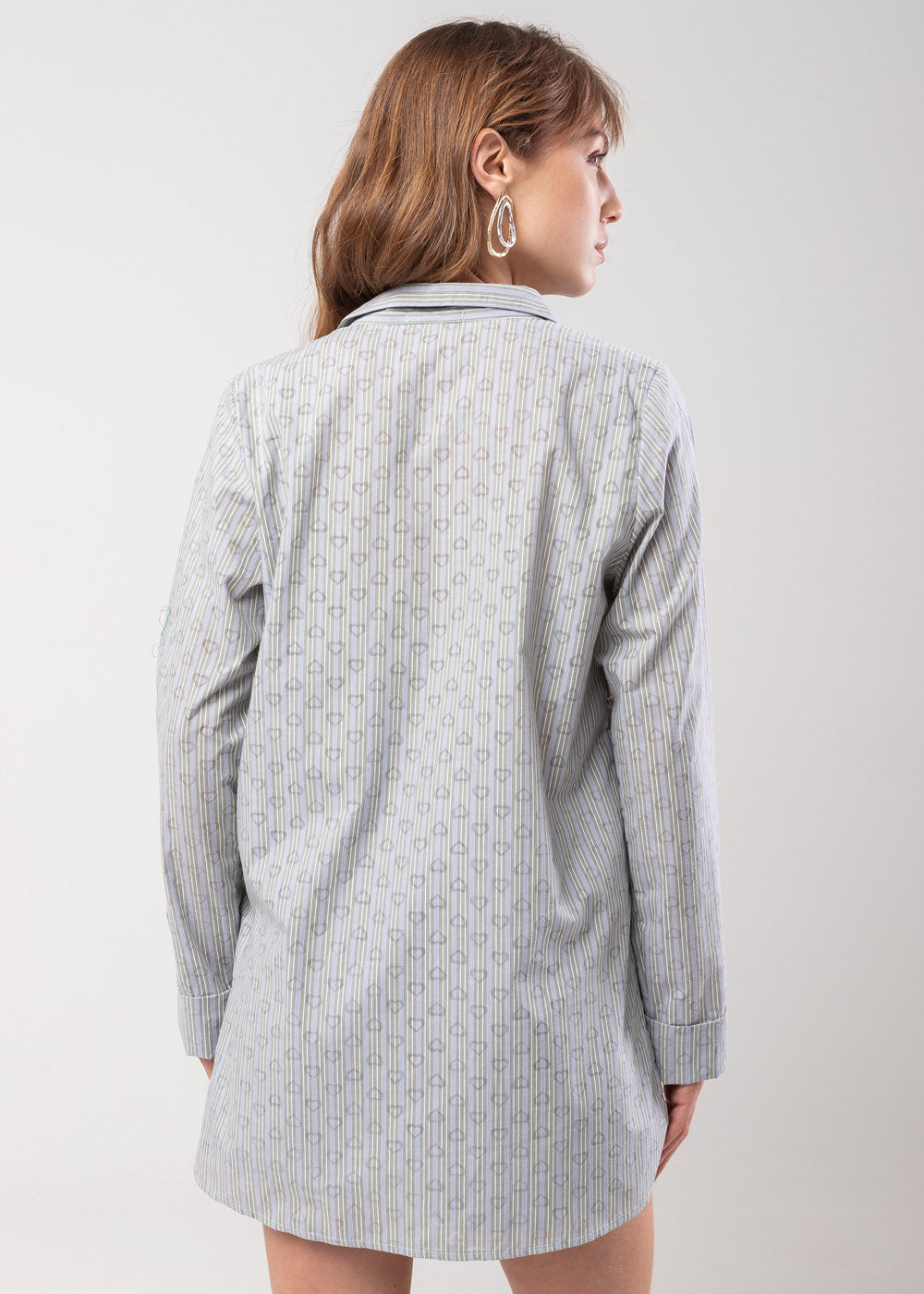 Camisa Sawary Estampada - 278975 LISTRADO