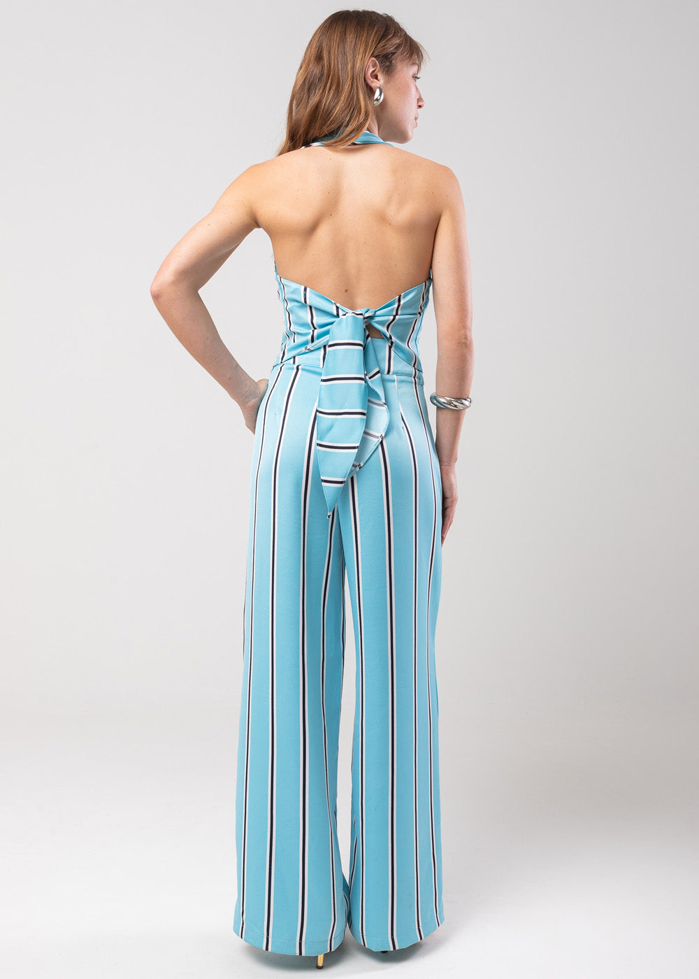 Calça sawary Wide Linear - 279710 AZUL