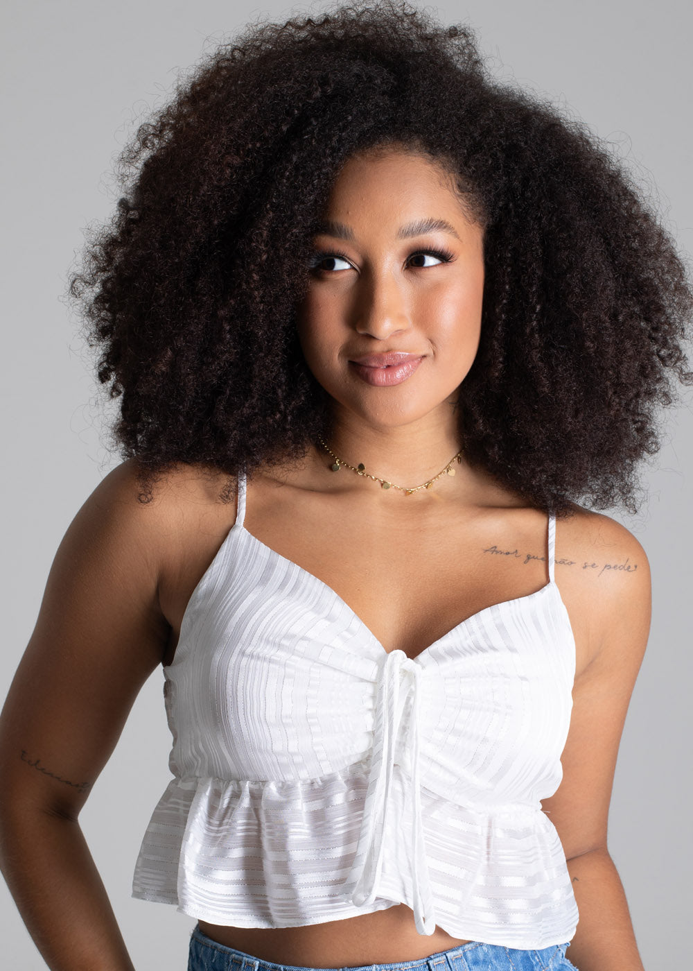 Cropped Sawary Serena - 279718 OFF WHITE