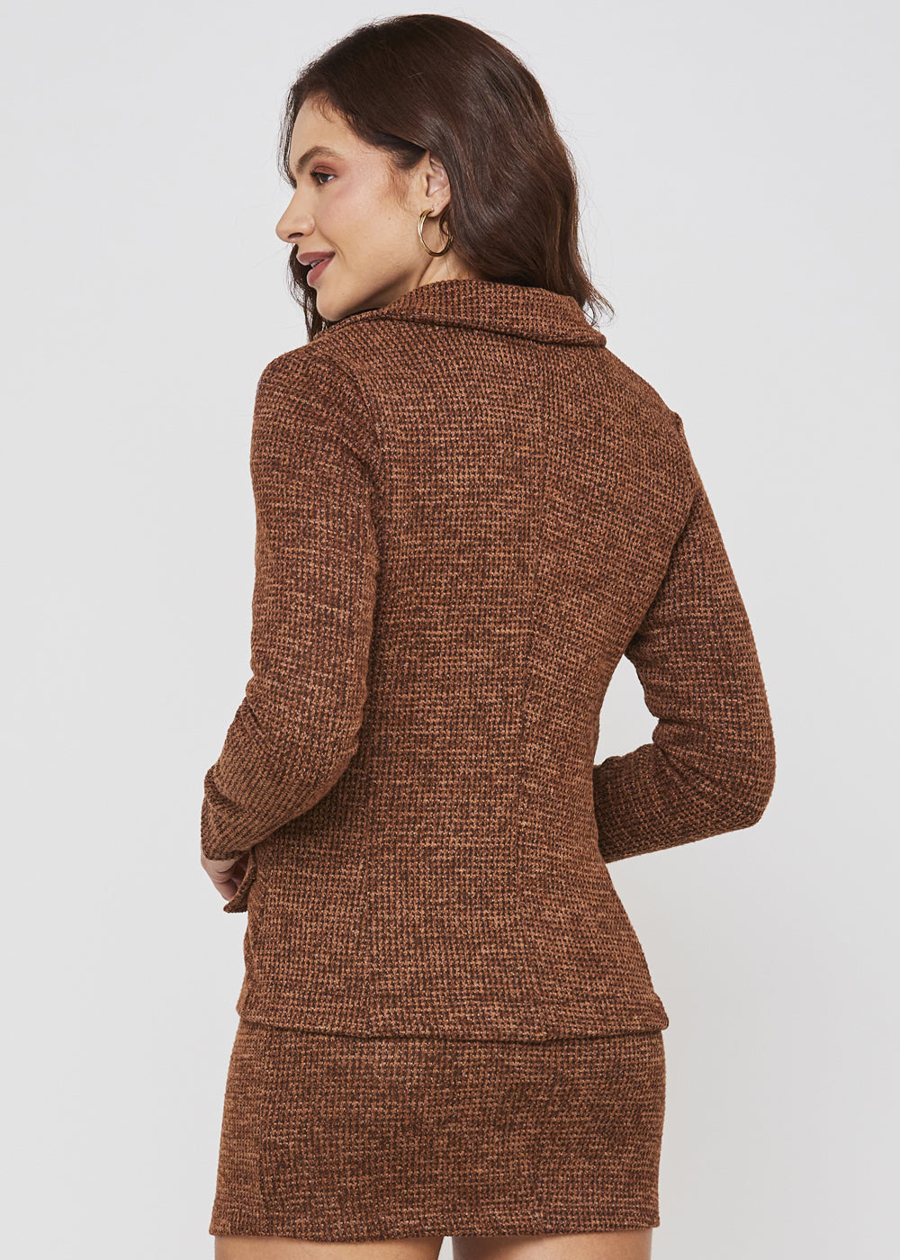 Blazer Sawary Alfaiataria - 277521 MARROM