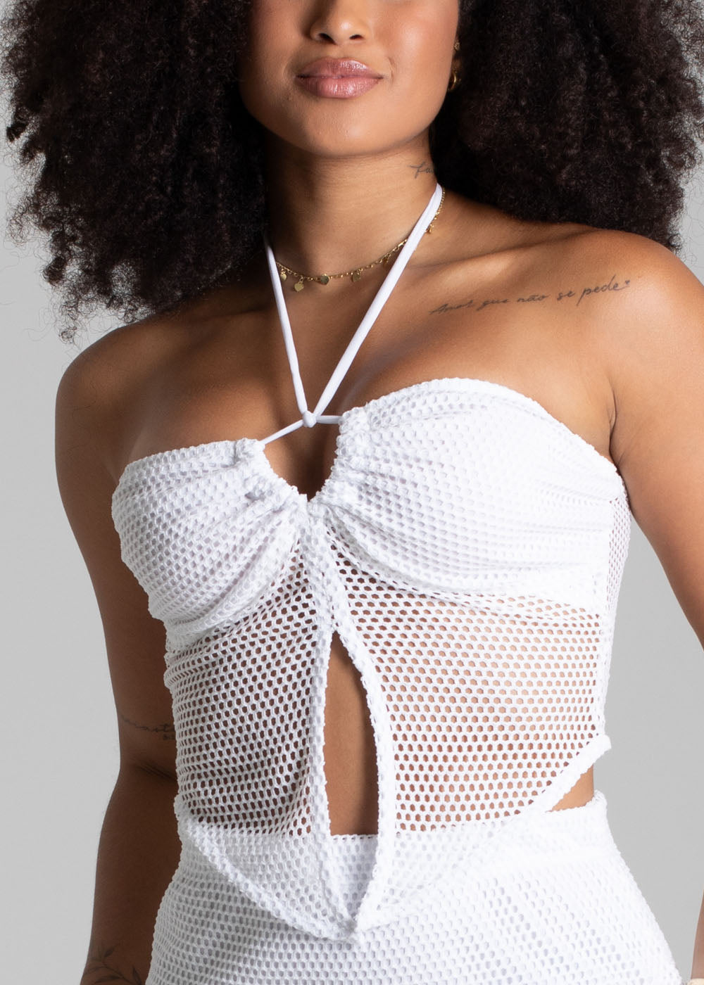 Cropped Sawary Sereia - 279703 OFF WHITE