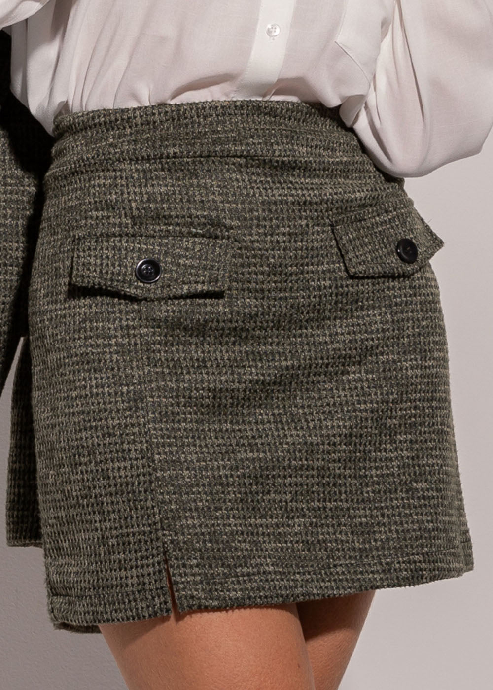 Saia Sawary Curta - 277522 VERDE