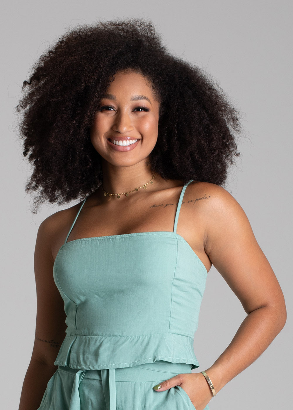 Cropped Sawary Frescor - 279733 VERDE