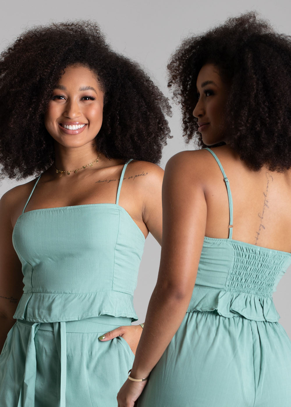 Cropped Sawary Frescor - 279733 VERDE