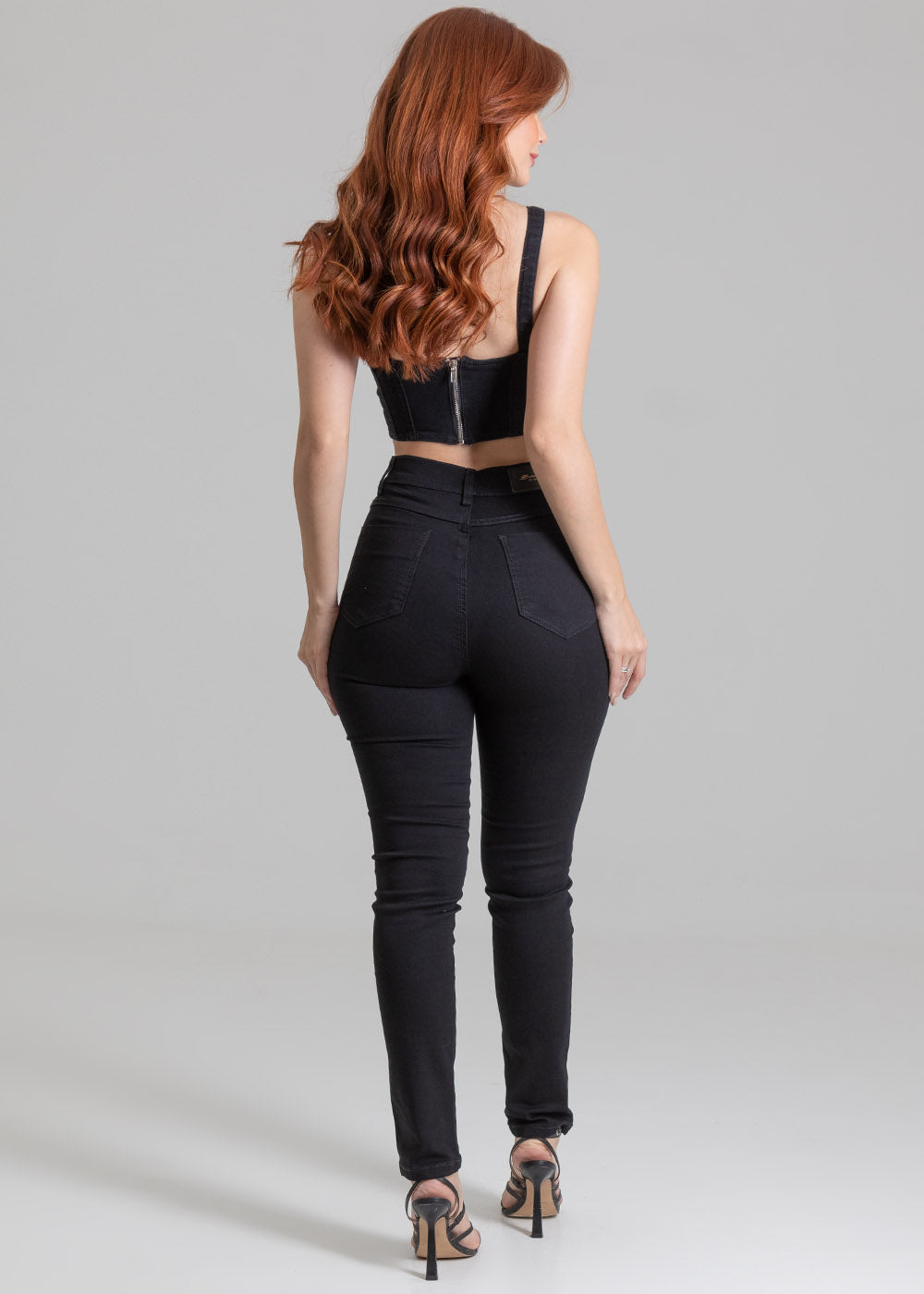 Calça Sarja Sawary Hot Pants - 263832 PRETO
