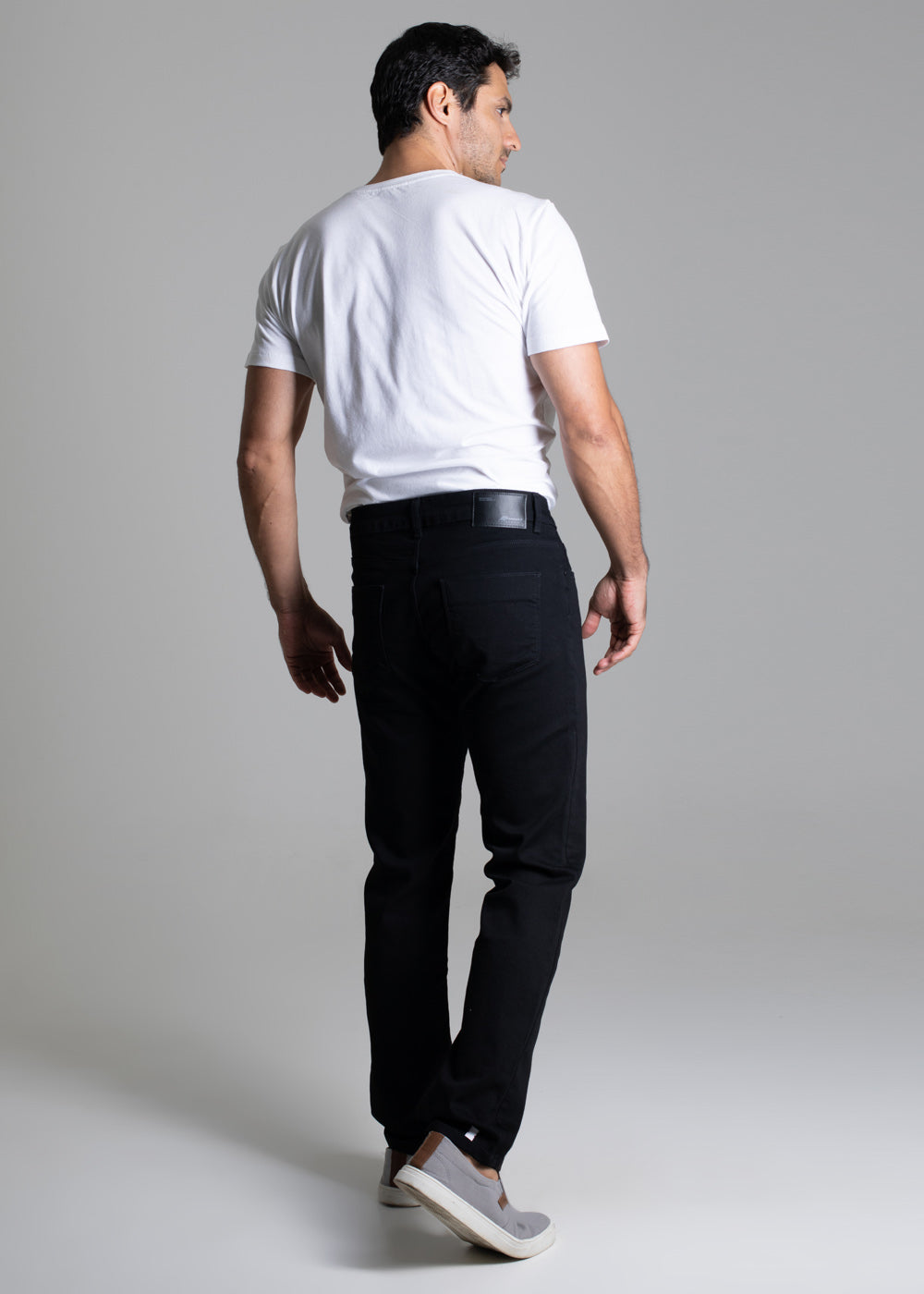 Calça Sarja Sawary Skinny - 264076 PRETO