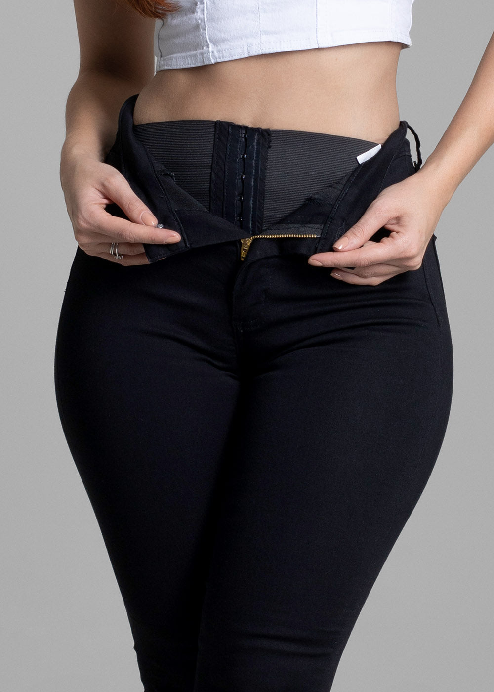 Calça Sarja Sawary Super Lipo - 264079 PRETO