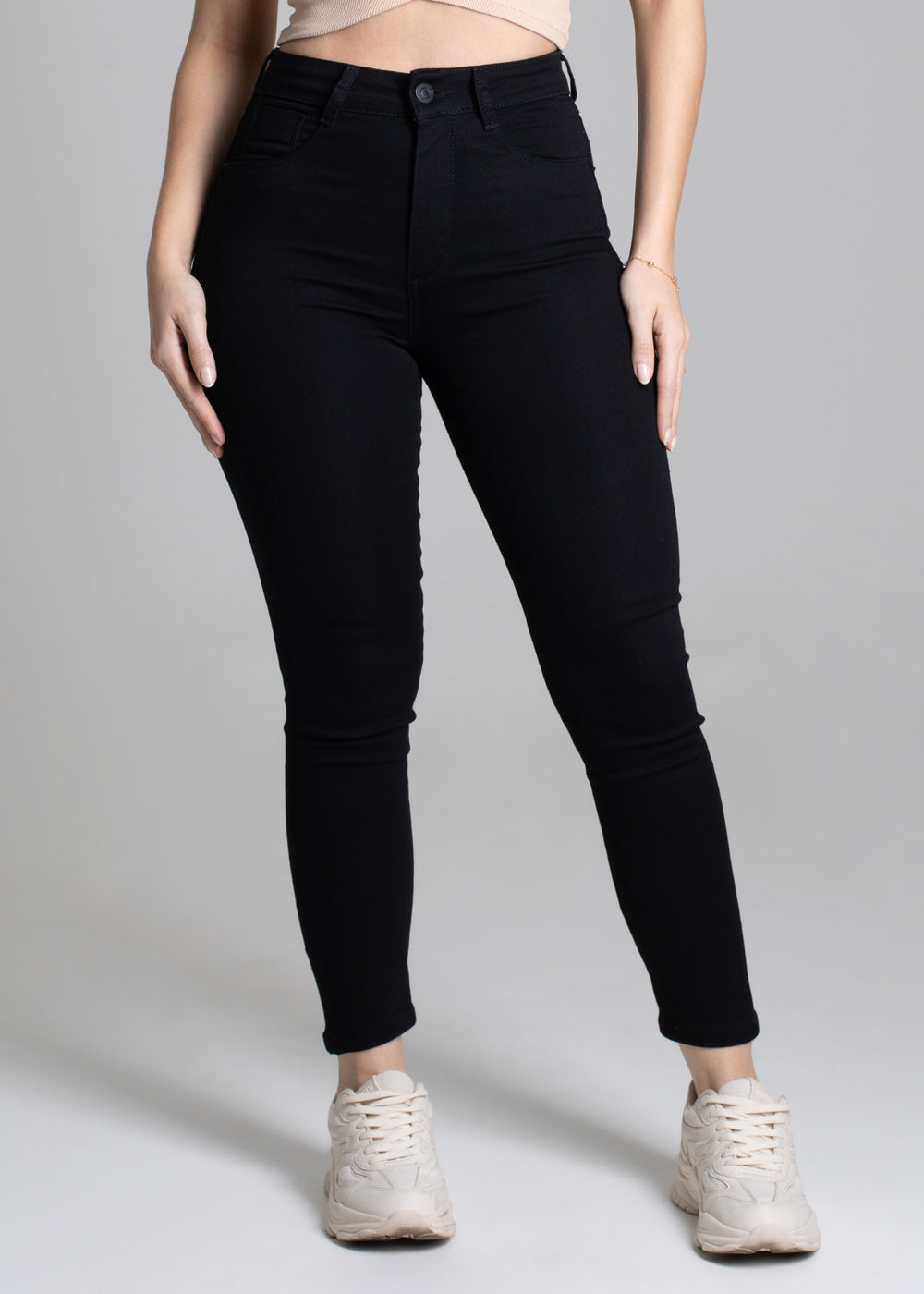 Calça Sarja Sawary Push Up - 265750 PRETO