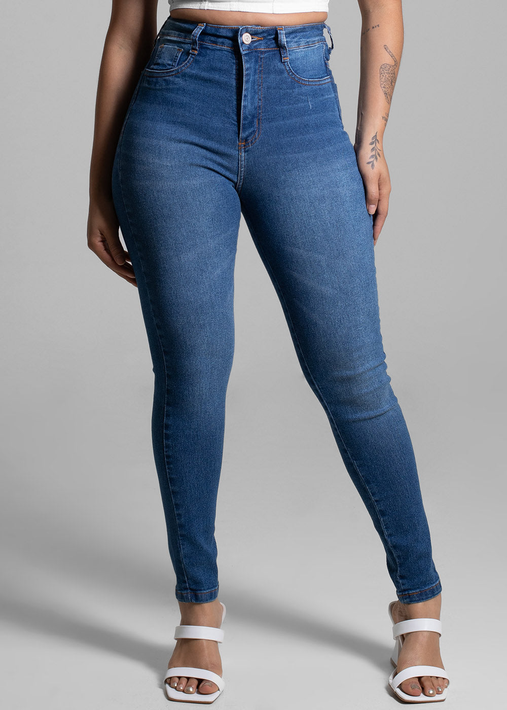 Calça Jeans Sawary Super Lipo - 267146 AZUL