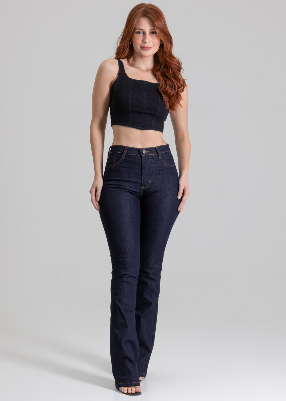 Calça Jeans Sawary Boot Cut - 267311 AZUL