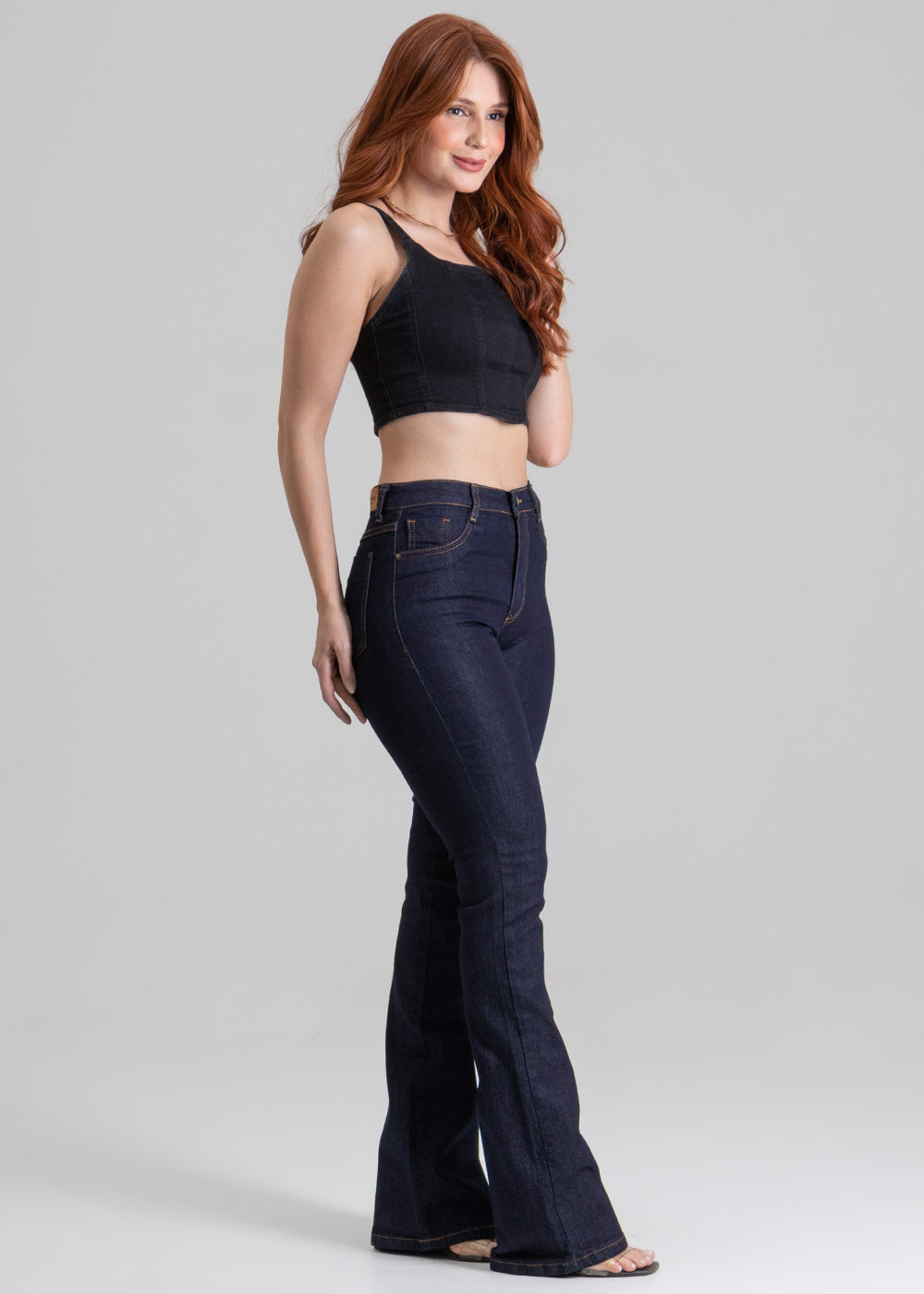 Calça Jeans Sawary Boot Cut - 267311 AZUL
