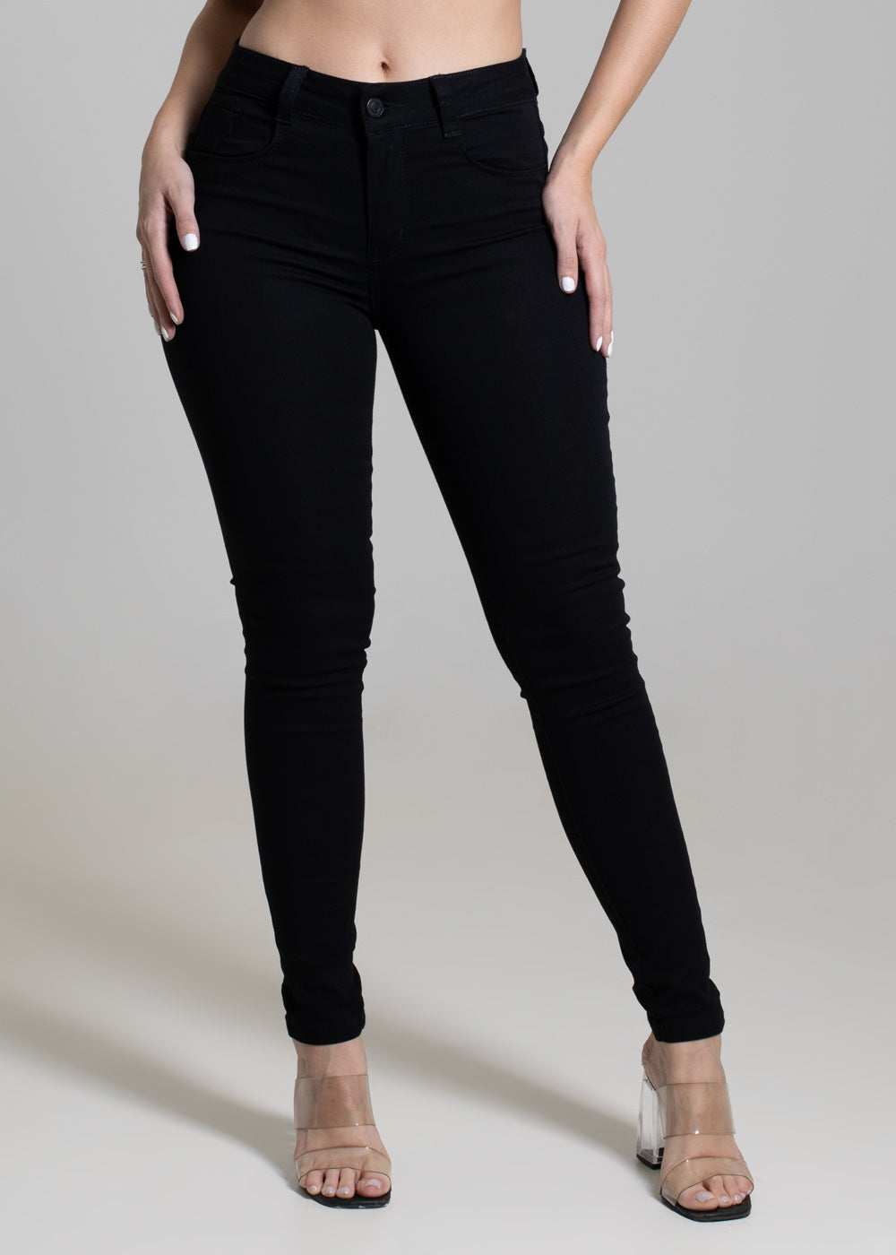 Calça Sarja Sawary Levanta Bumbum - 270335 PRETO