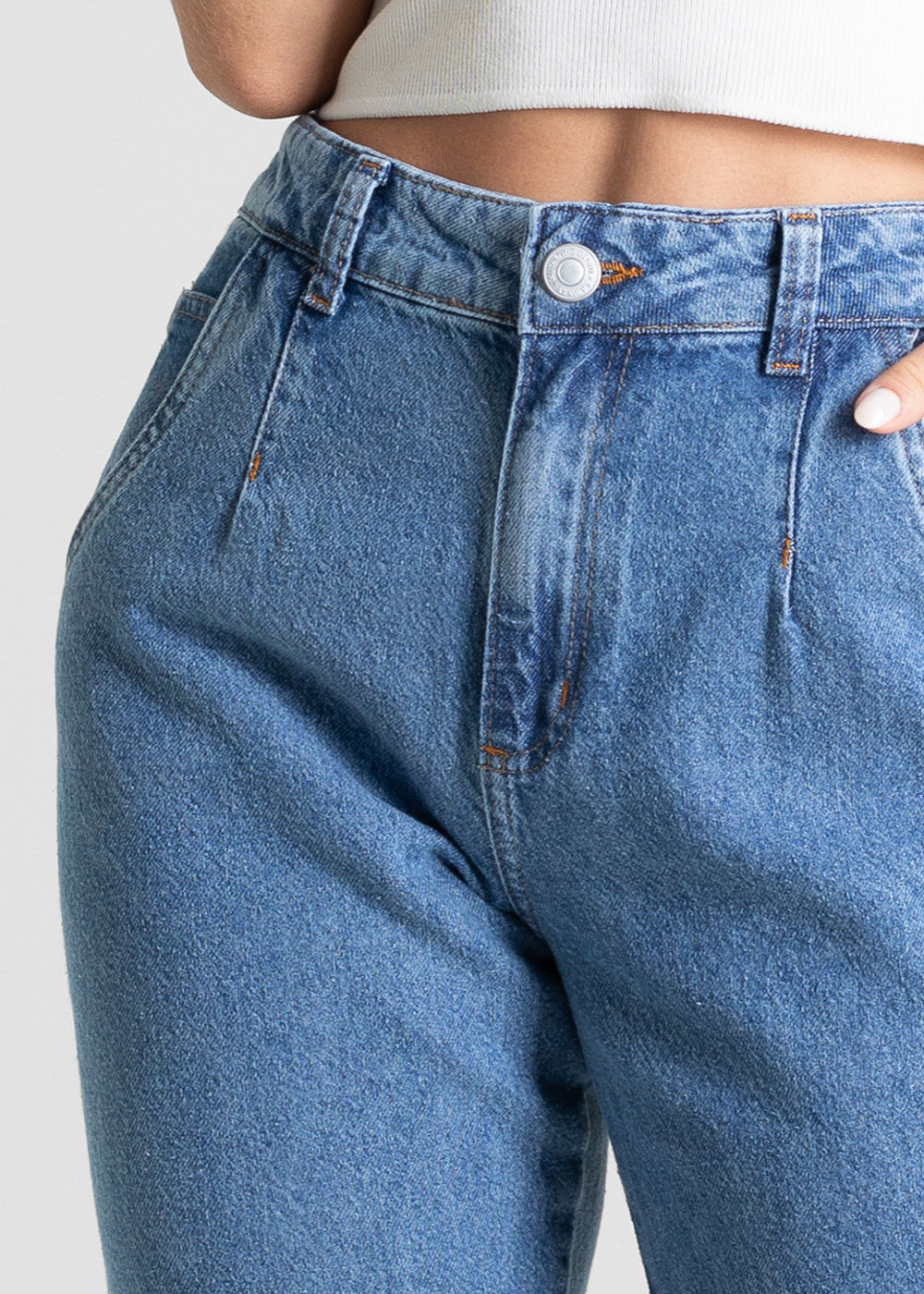 Calça Jeans Sawary Reta - 280450 AZUL