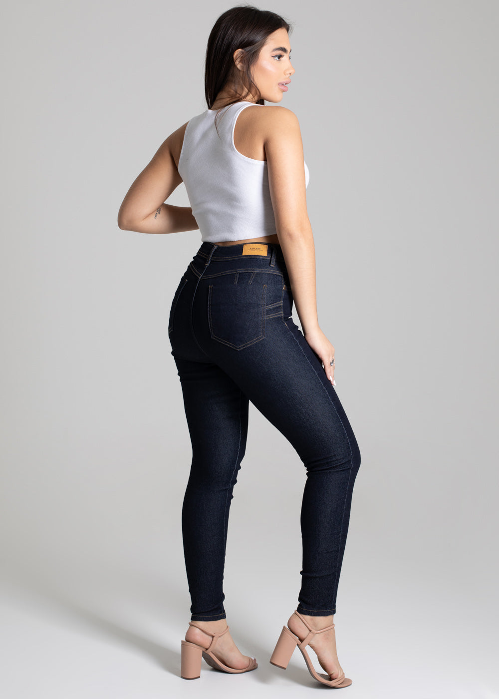 Calça Jeans Sawary Levanta Bumbum - 273212 AZUL