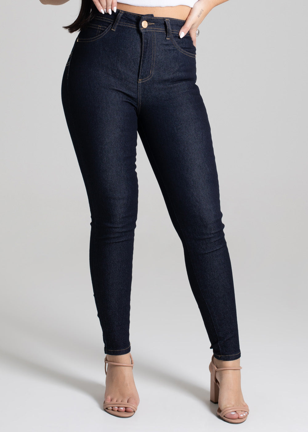 Calça Jeans Sawary Levanta Bumbum - 273212 AZUL