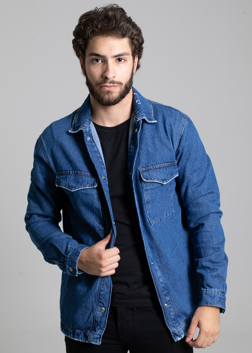 Jaqueta Jeans Sawary - 273270 AZUL