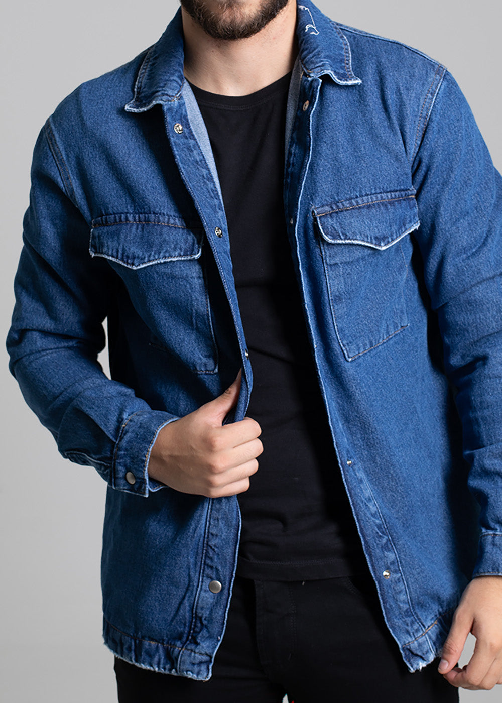 Jaqueta Jeans Sawary - 273270 AZUL