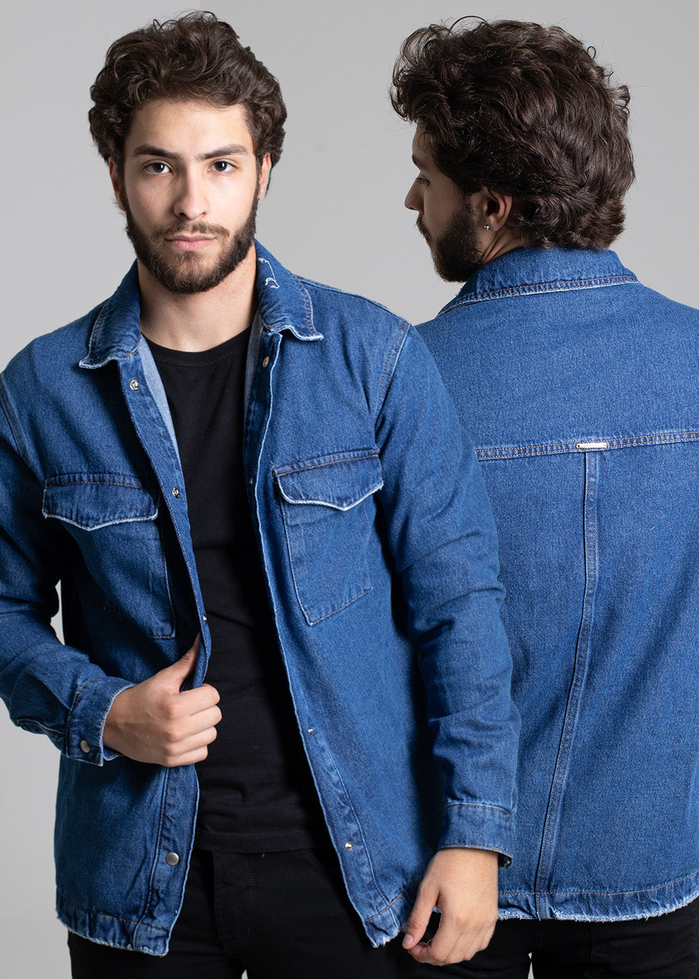 Jaqueta Jeans Sawary - 273270 AZUL