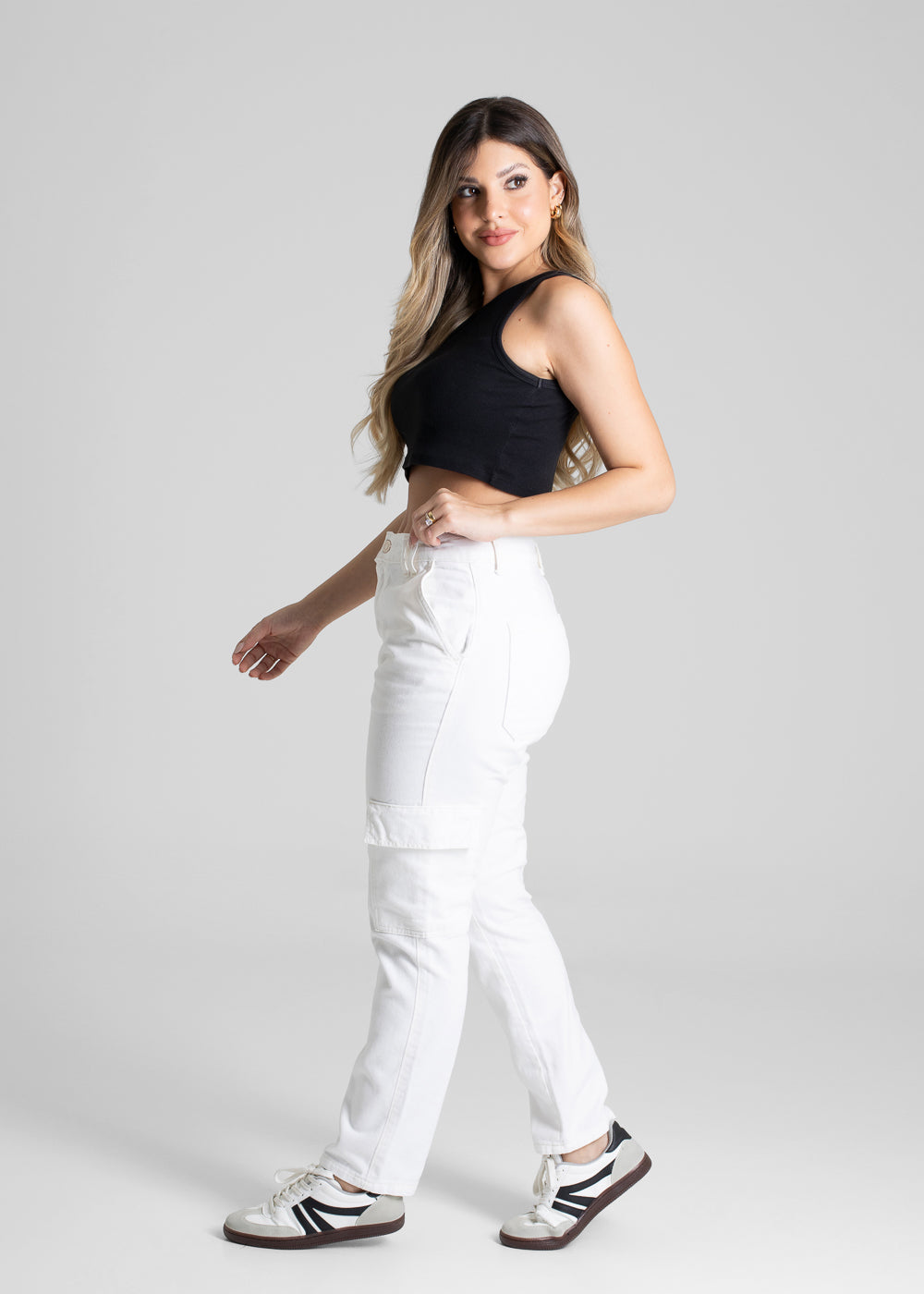 Calça Sarja Sawary Reta - 273928 PT