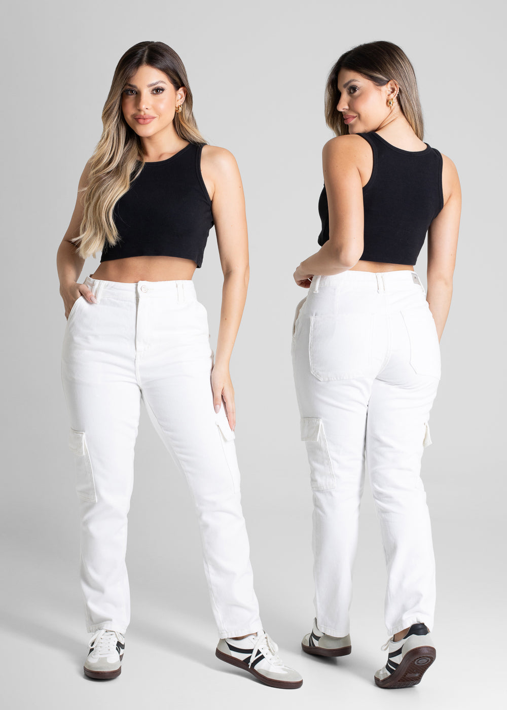 Calça Sarja Sawary Reta - 273928 PT