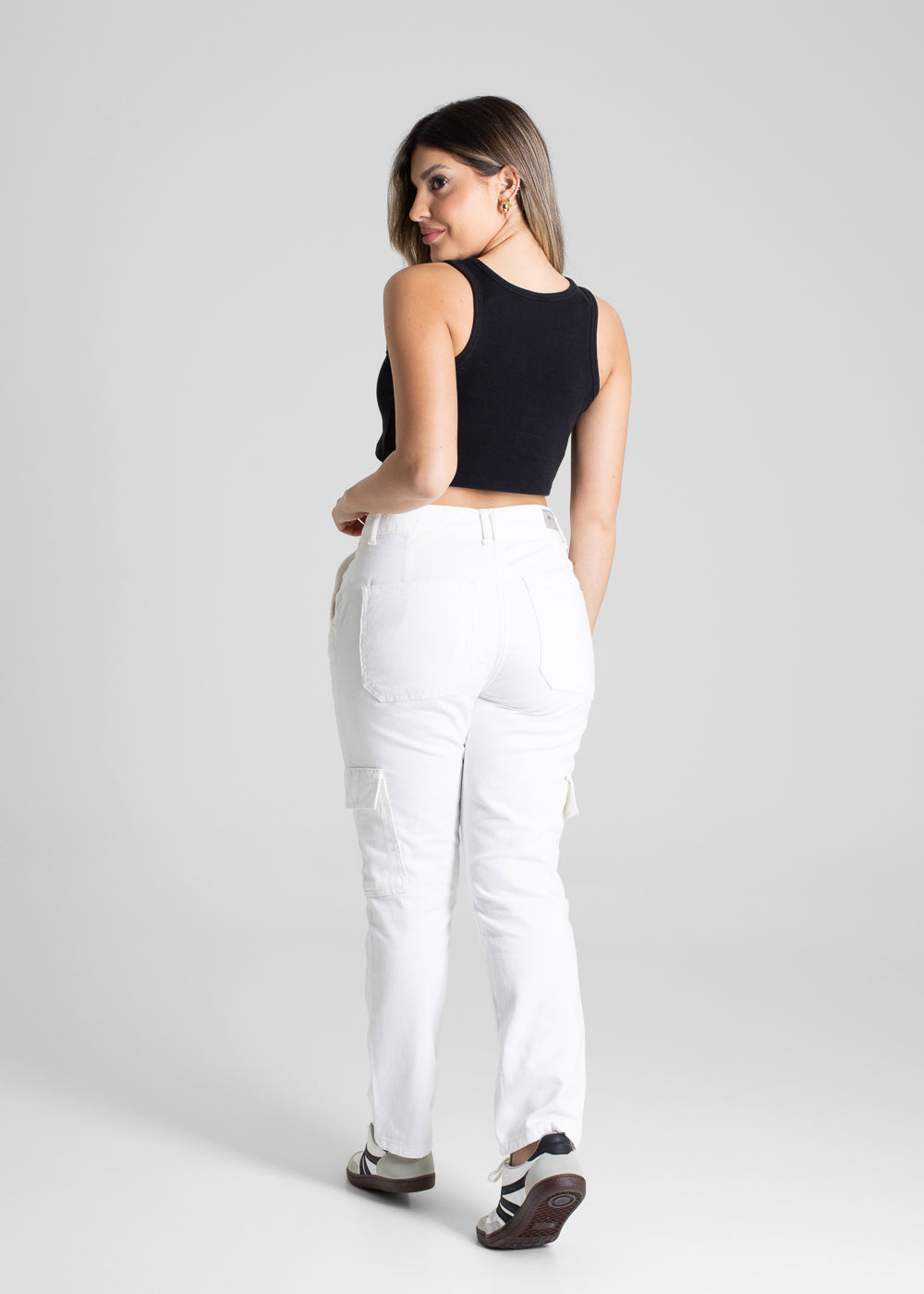 Calça Sarja Sawary Reta - 273928 PT