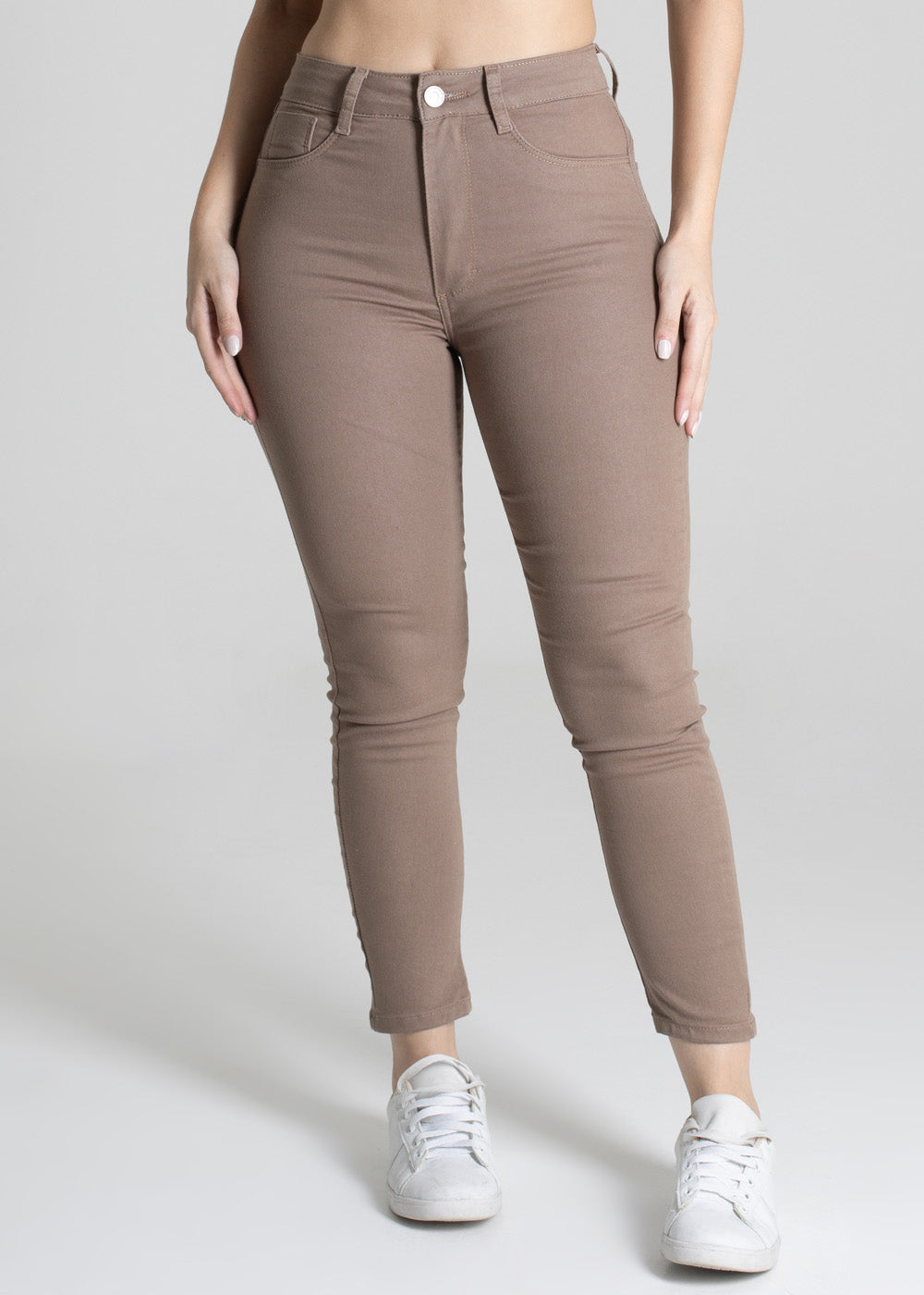 Calça Jeans Sawary Push Up - 274345 BEGE