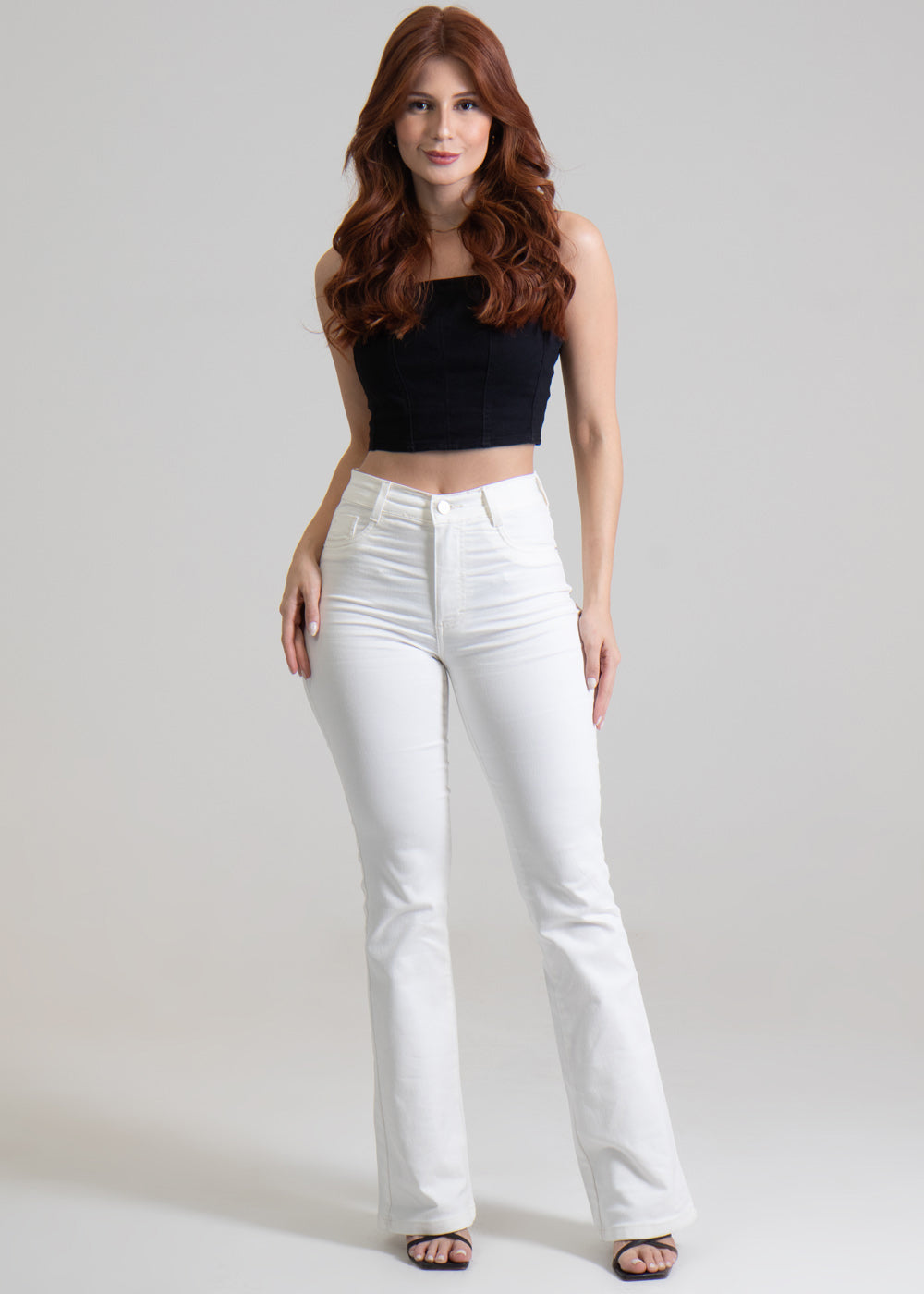 Calça Sarja Sawary Boot Cut - 274599 PT