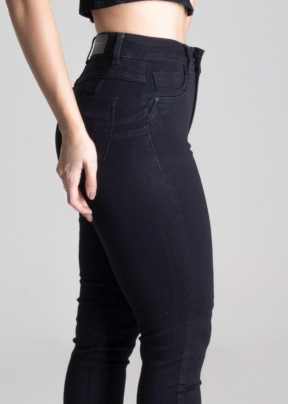 Calça Sarja Sawary Levanta Bumbum - 275004 PRETO