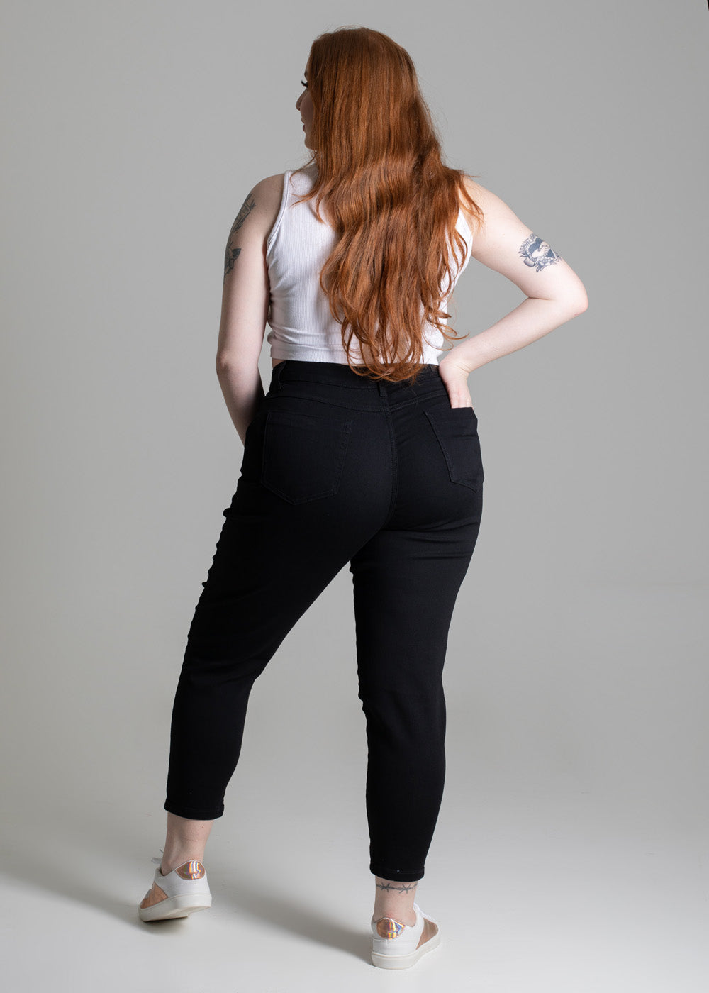 Calça Sarja Sawary Plus Size - 275271 PRETO