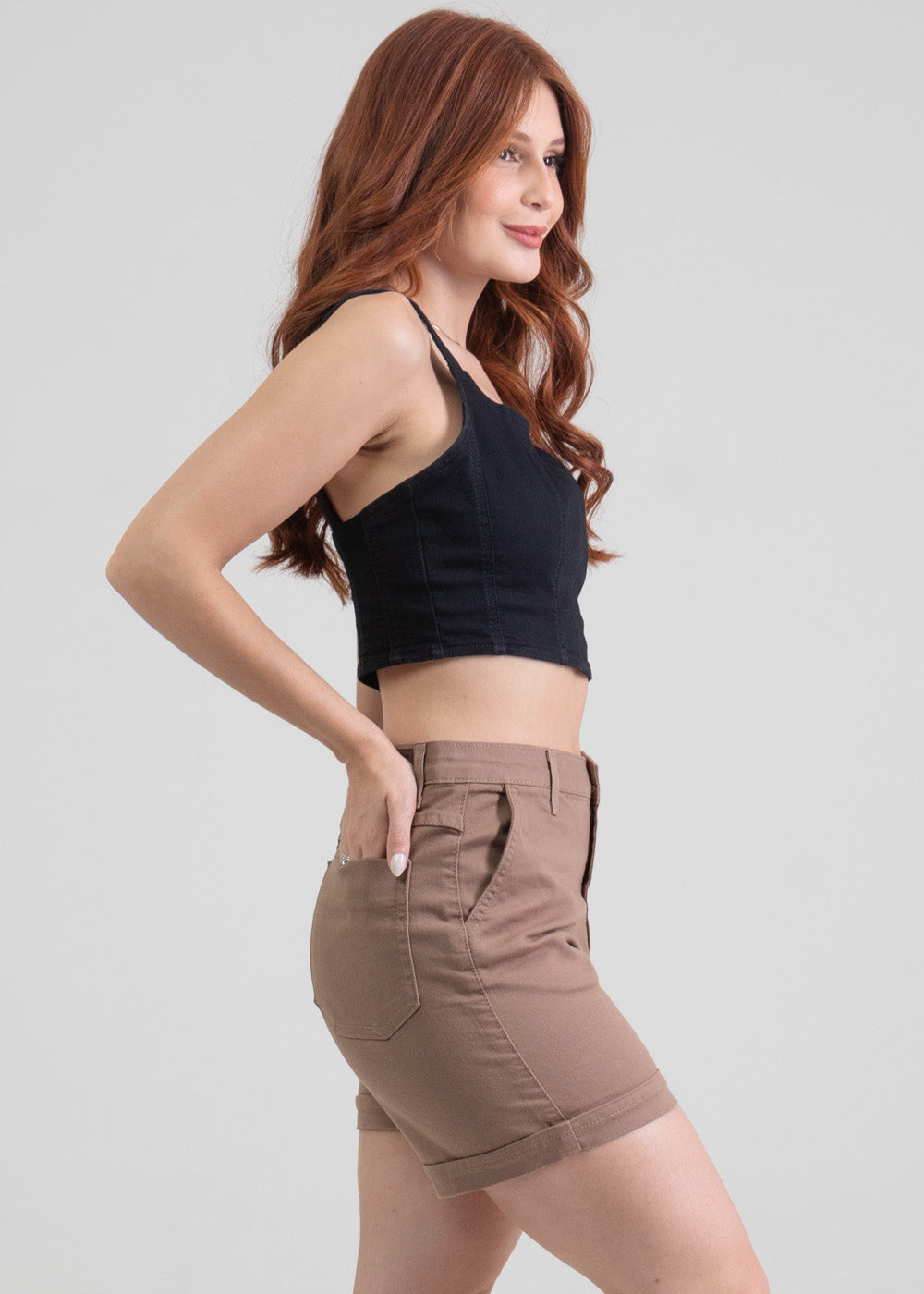 Shorts Sarja Sawary - 275695 BEGE