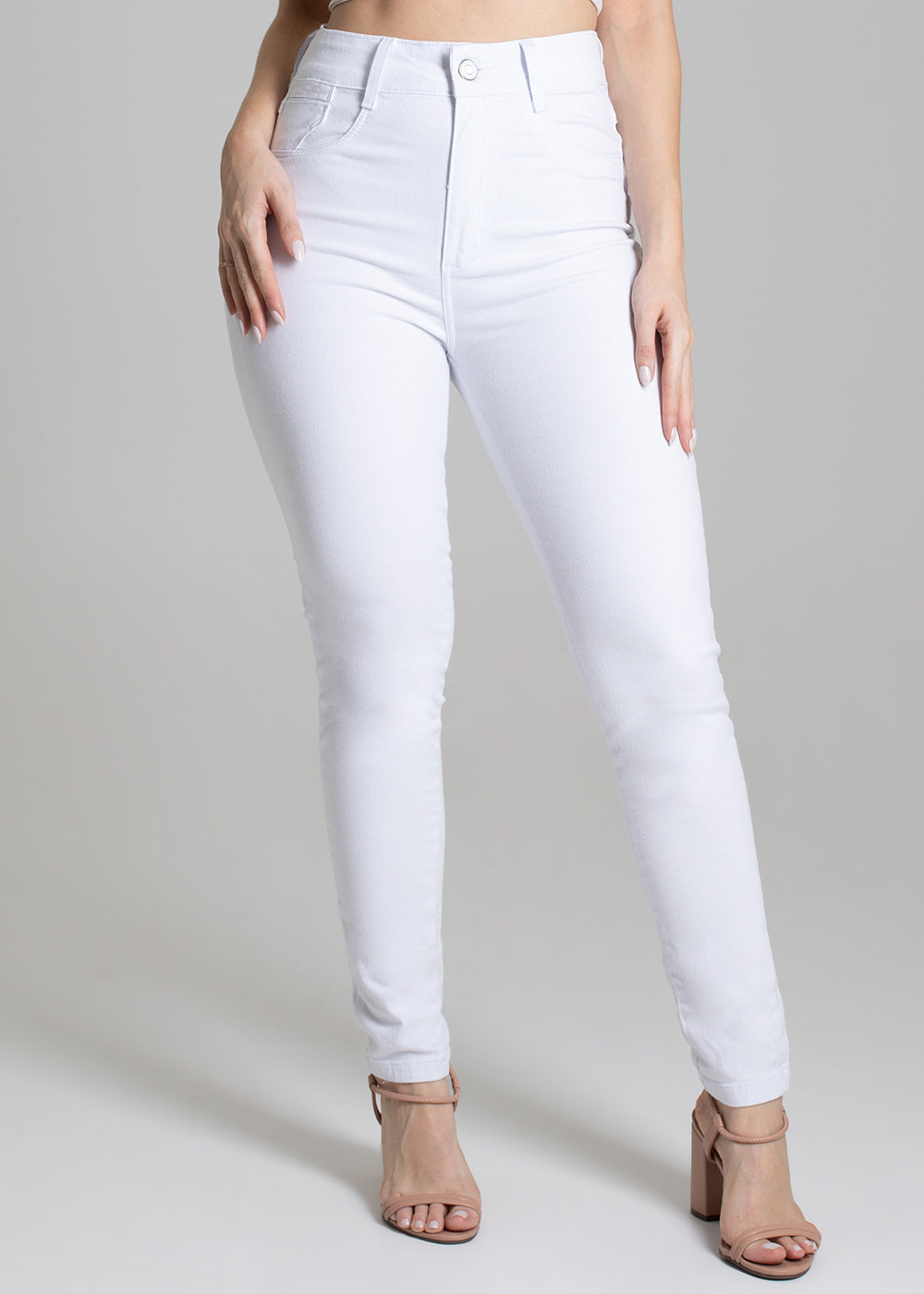 Calça Sarja Sawary Levanta Bumbum - 275911 BRANCO
