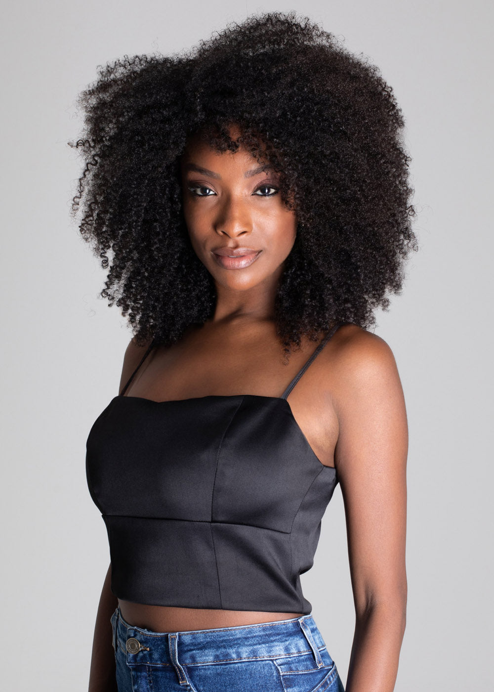 Blusa Cropped Sawary - 276551 PRETO