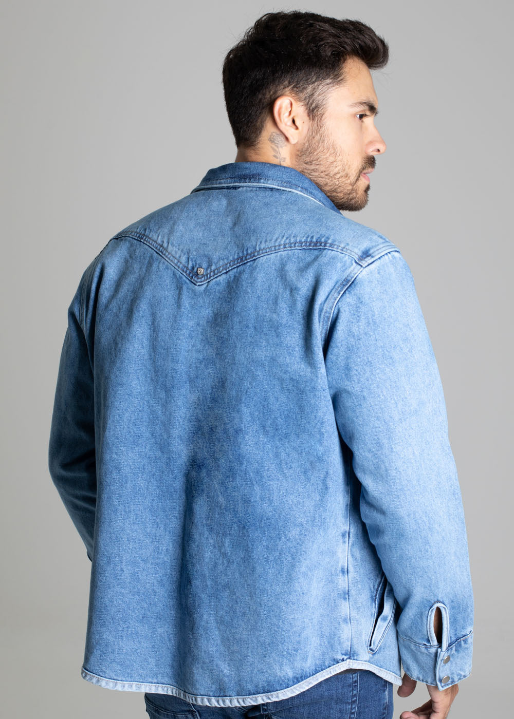 Jaqueta Jeans Sawary - 276650 AZUL