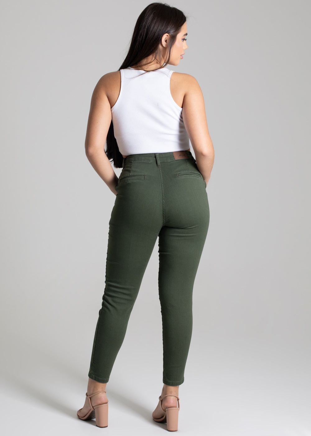 Calça Sarja Sawary Mom - 276970 VERDE