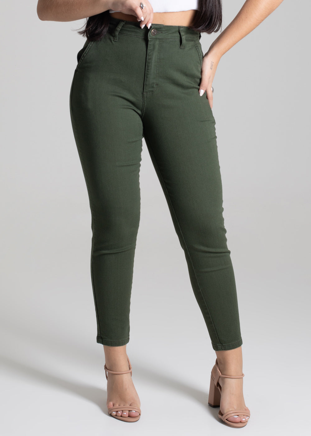 Calça Sarja Sawary Mom - 276970 VERDE