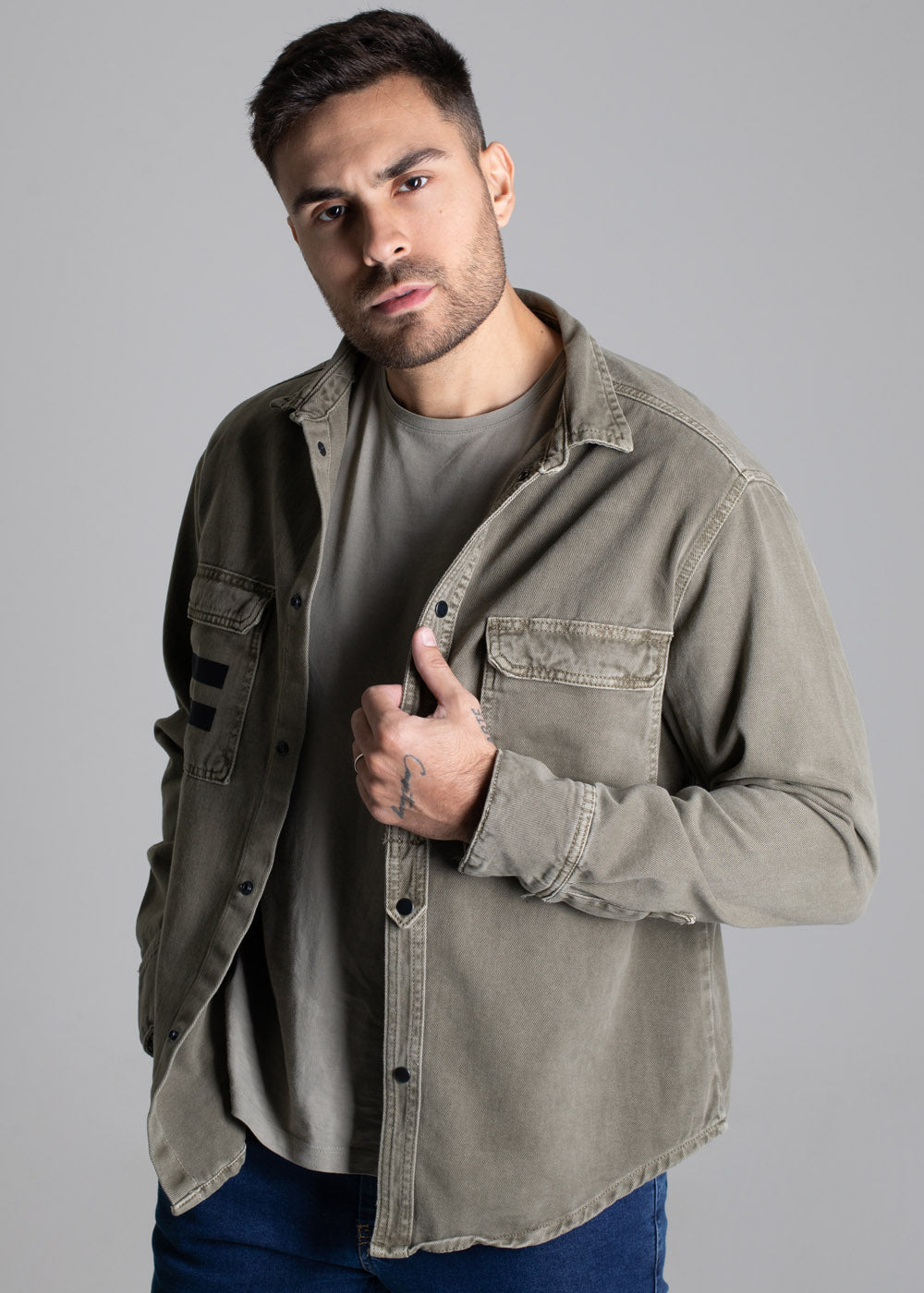 Jaqueta Sarja Sawary - 277129 VERDE