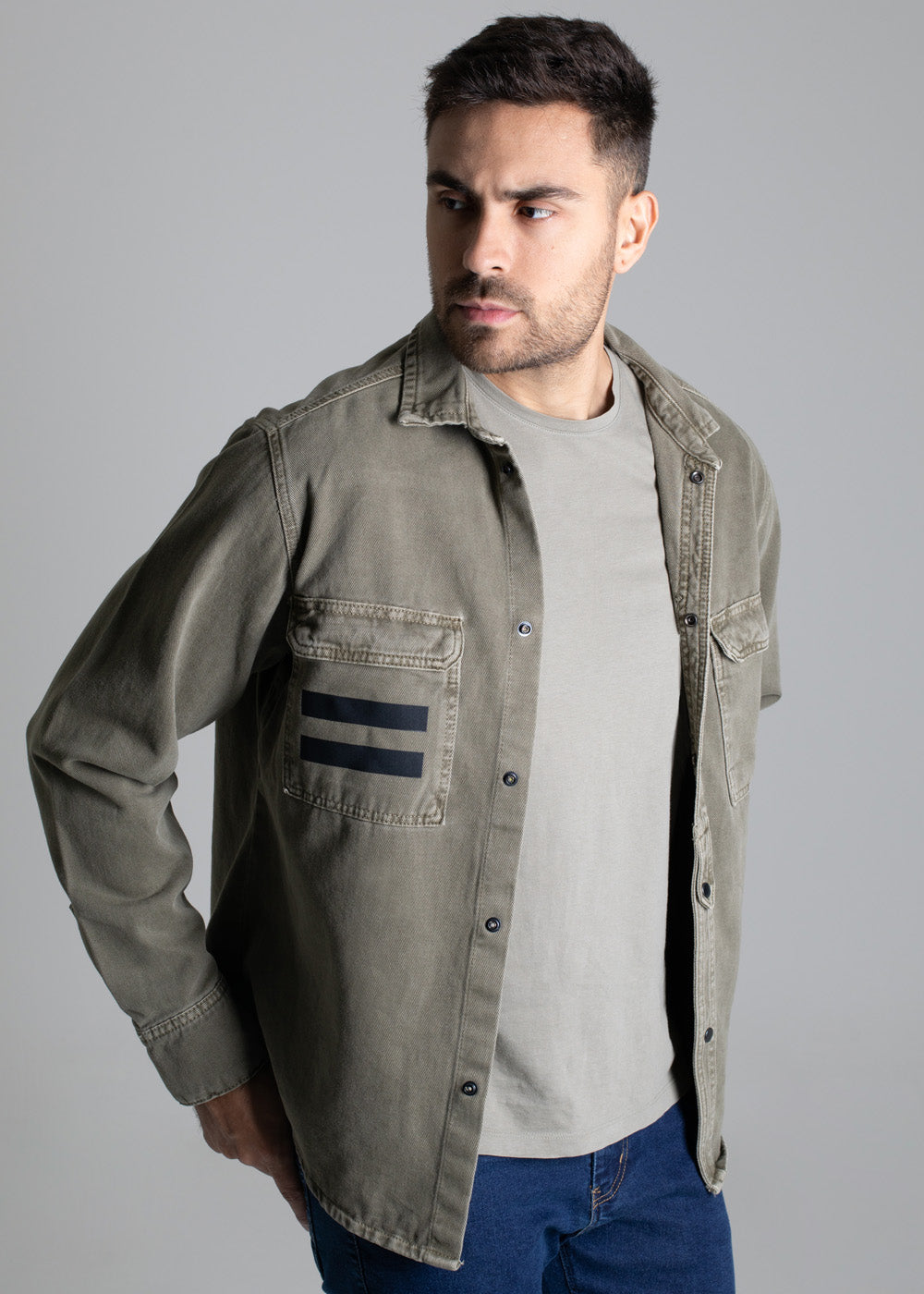 Jaqueta Sarja Sawary - 277129 VERDE