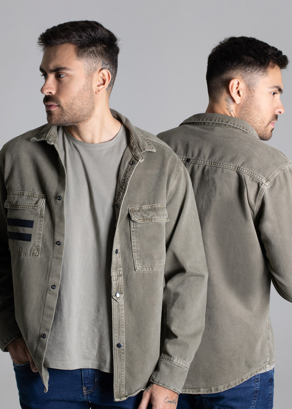 Jaqueta Sarja Sawary - 277129 VERDE