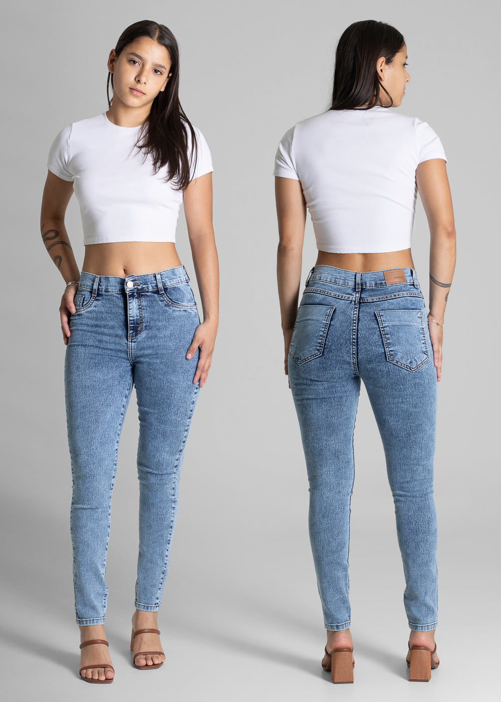 Calça Jeans Sawary Skinny - 277156 AZUL