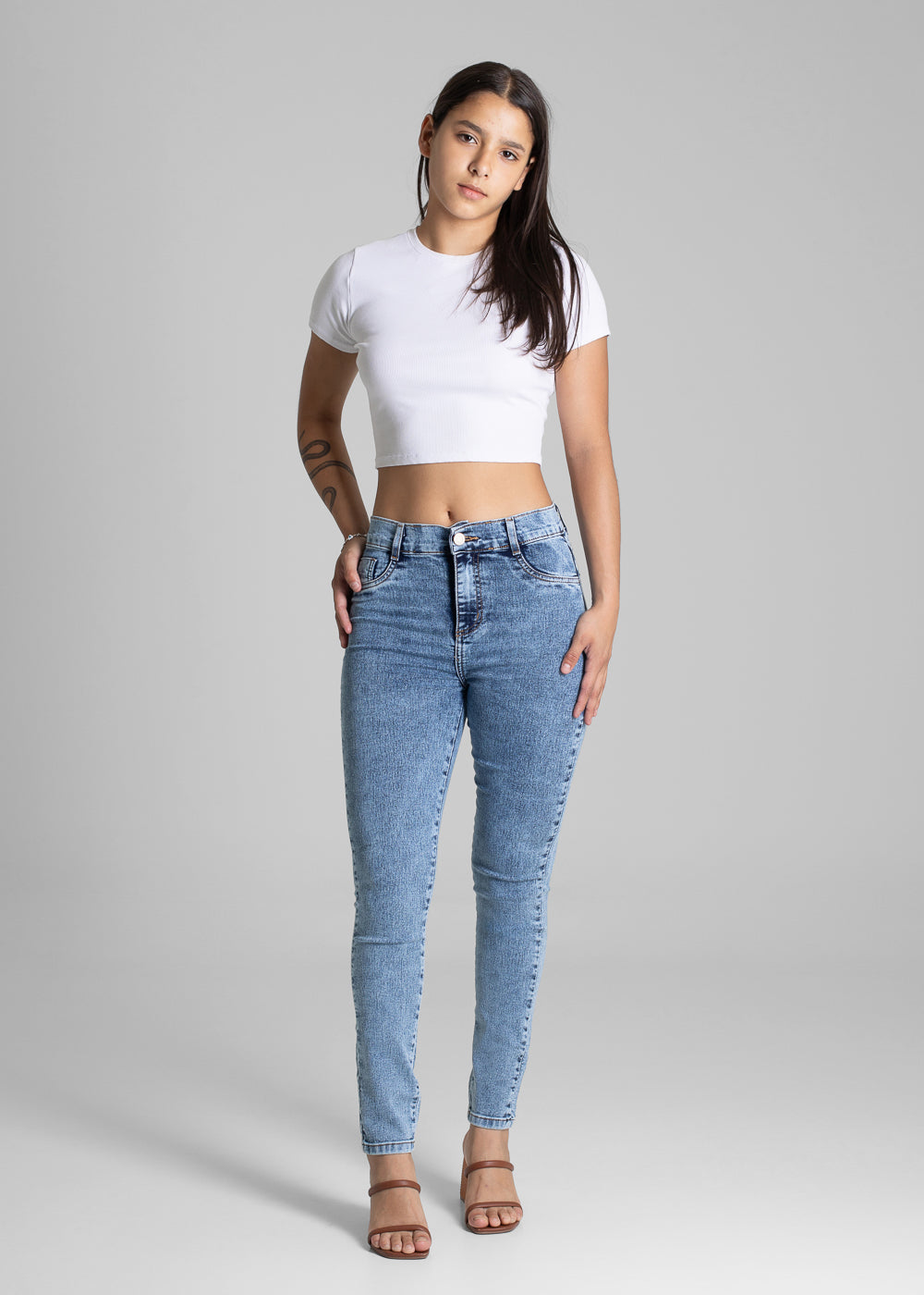 Calça Jeans Sawary Skinny - 277156 AZUL