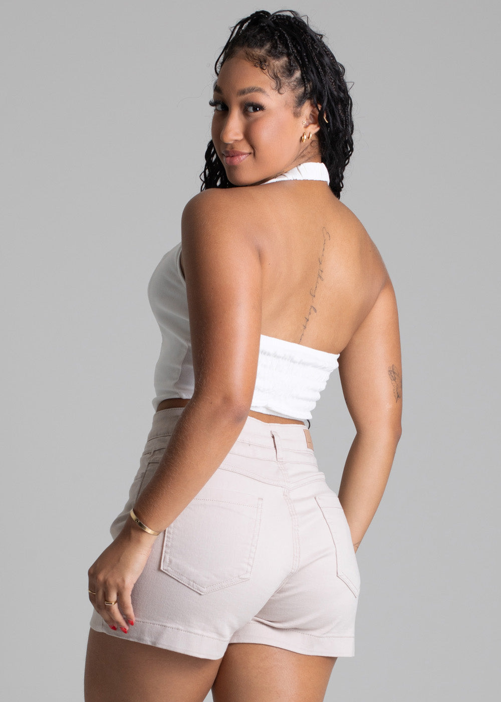 Shorts Sarja Sawary - 277360 BEGE