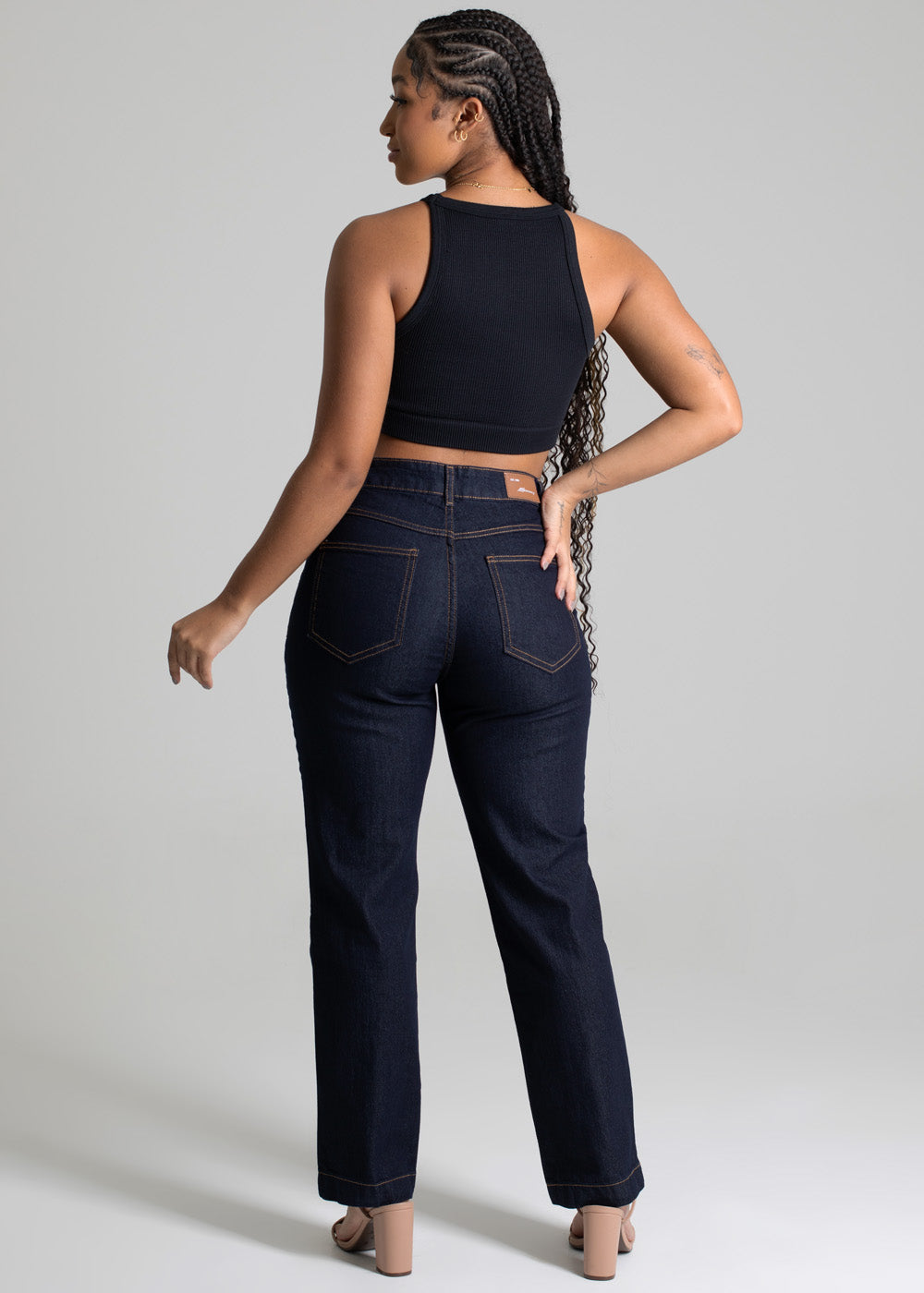 Calça Jeans Sawary Reta - 277472 AZUL