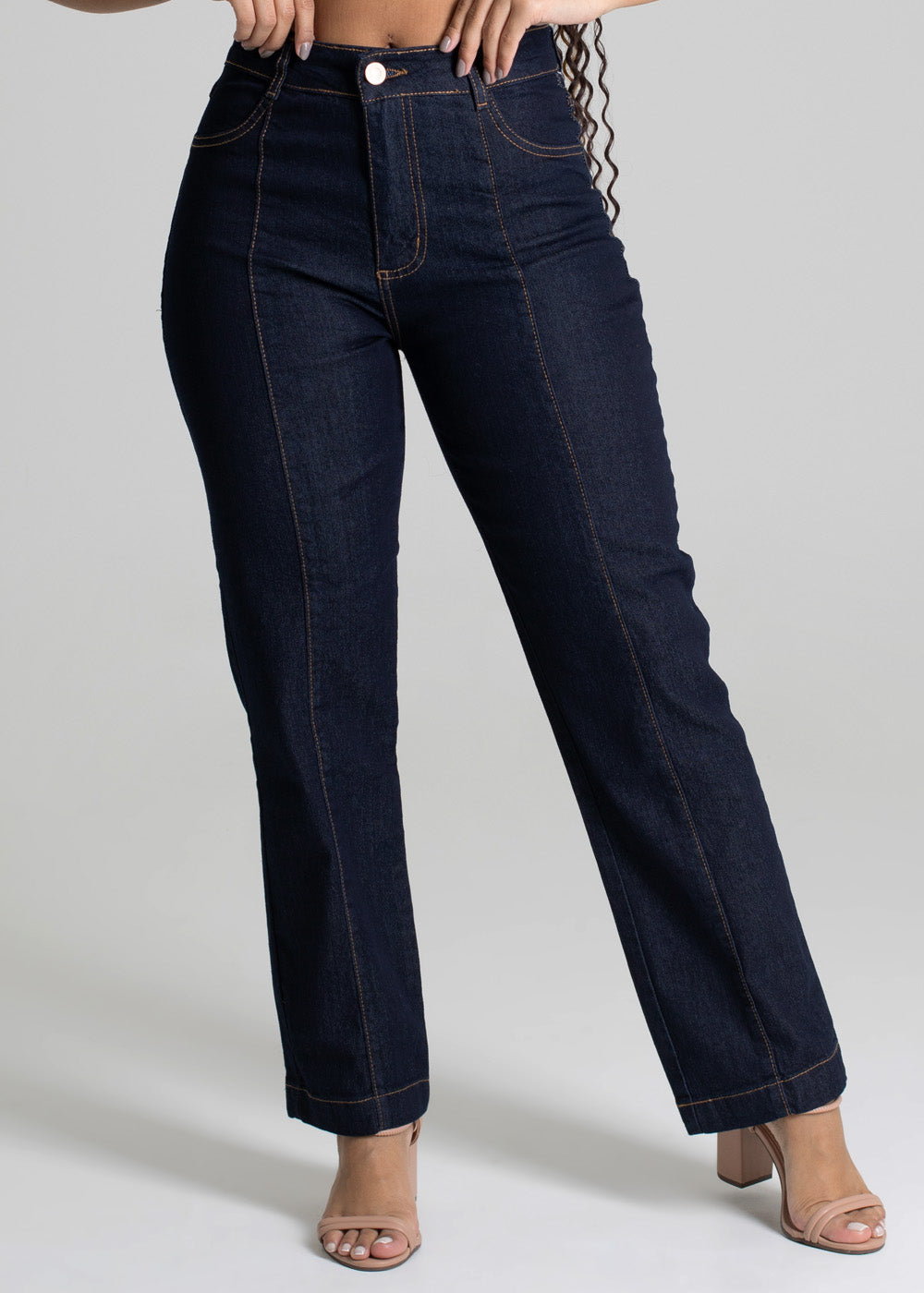 Calça Jeans Sawary Reta - 277472 AZUL